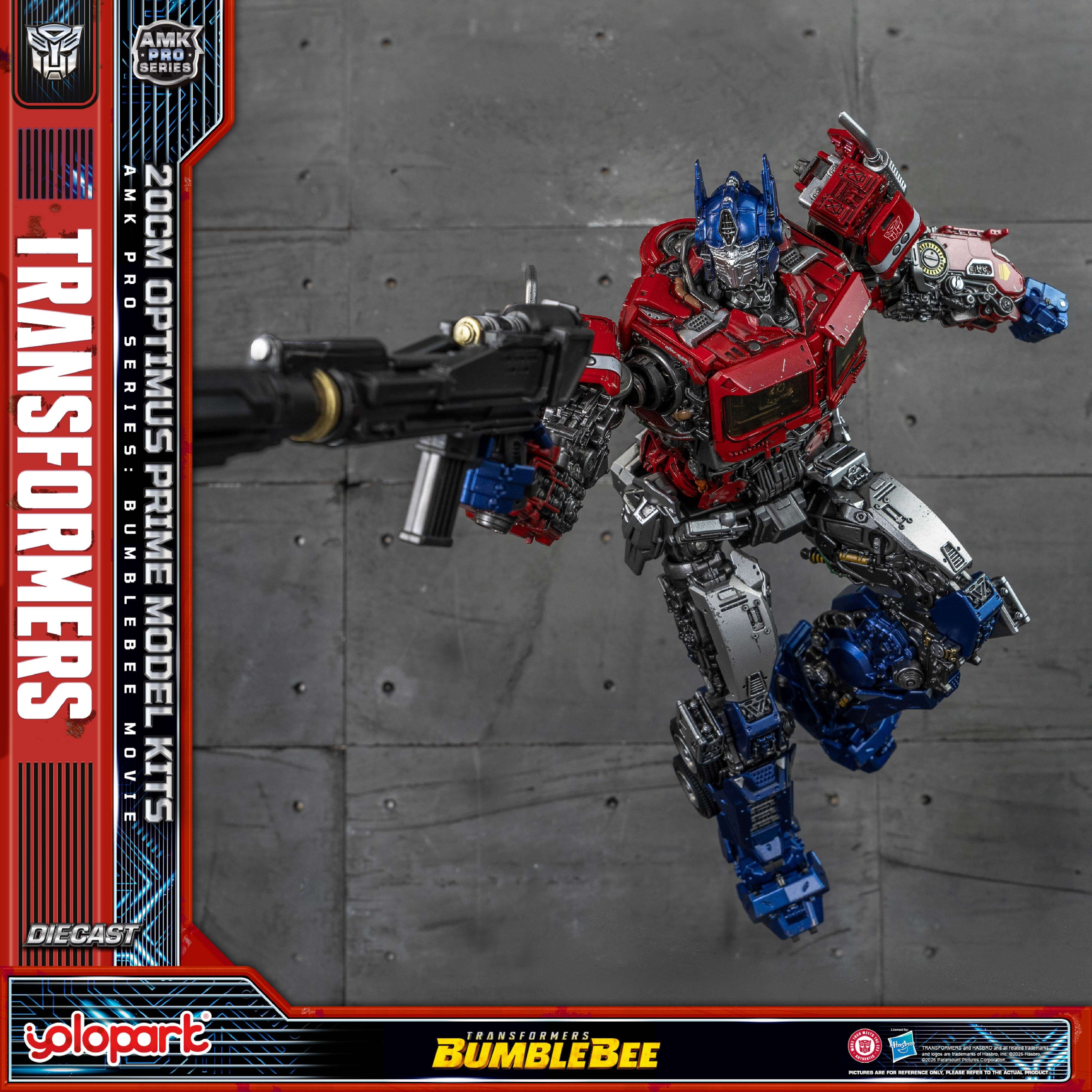 Transformers: Bumblebee - 20cm Optimus Prime Model Kit - AMK PRO Series - Image 11