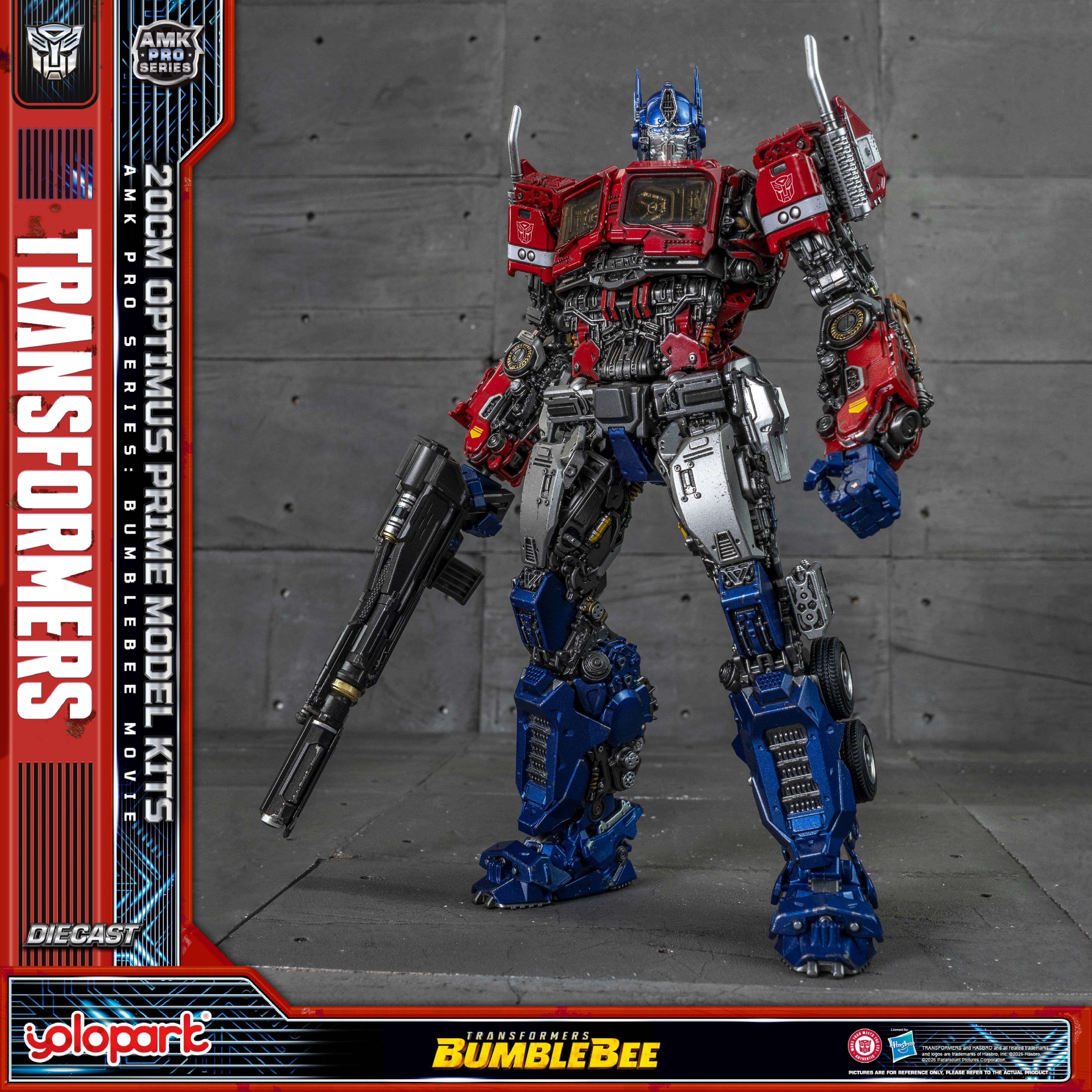 Transformers: Bumblebee - 20cm Optimus Prime Model Kit - AMK PRO Series - Image 8