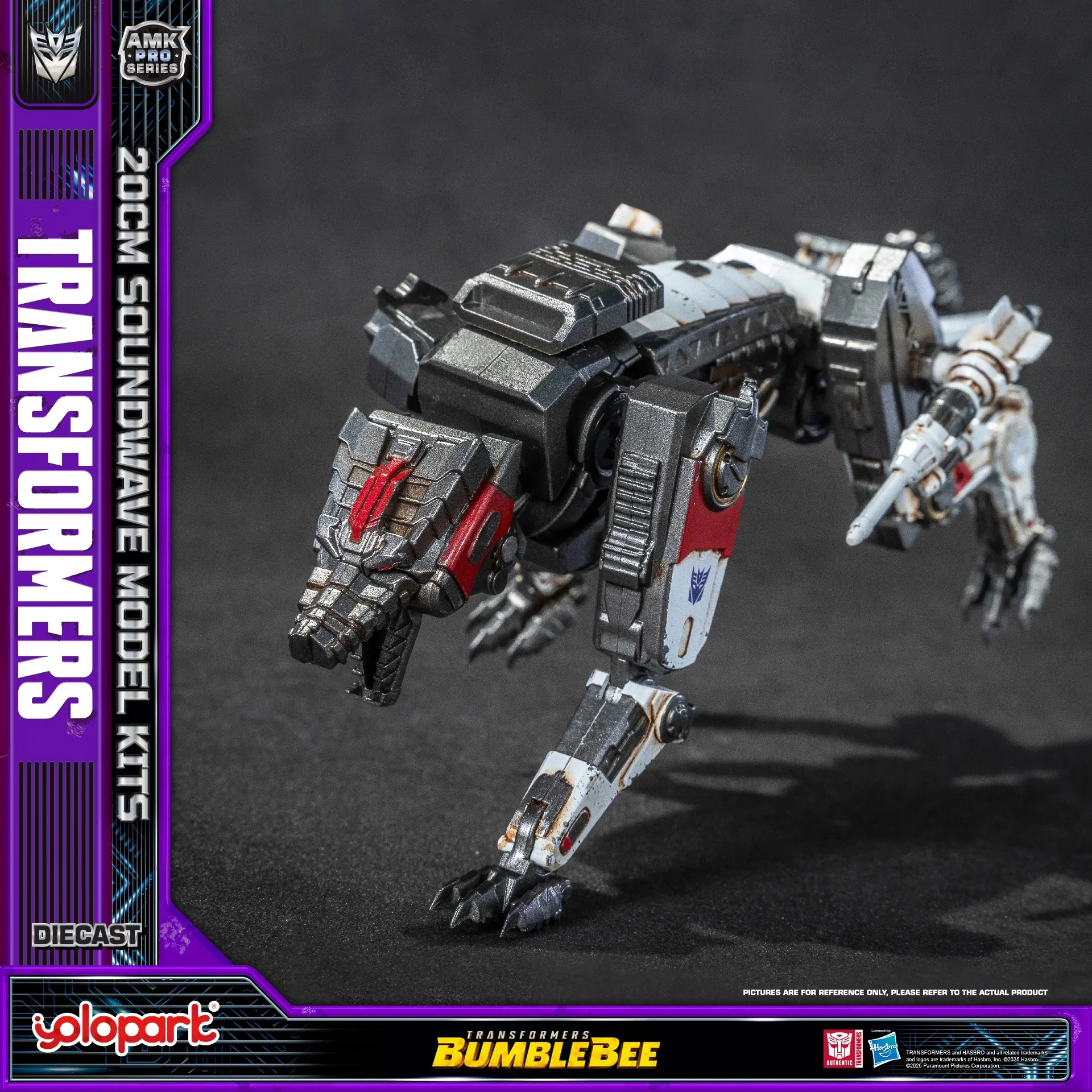 Transformers: Bumblebee - 20cm Soundwave Model Kit - AMK PRO Series - Image 18