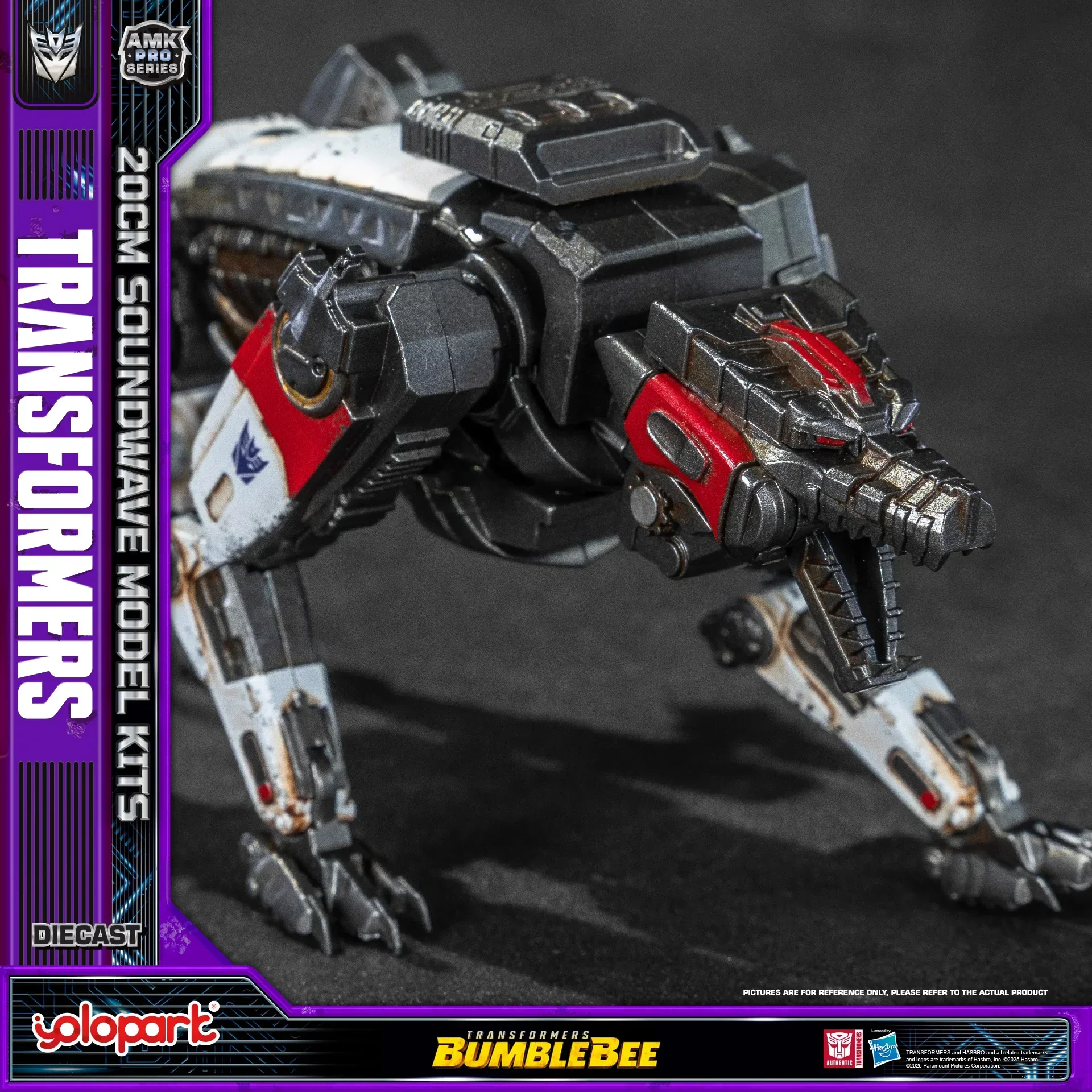 Transformers: Bumblebee - 20cm Soundwave Model Kit - AMK PRO Series - Image 19