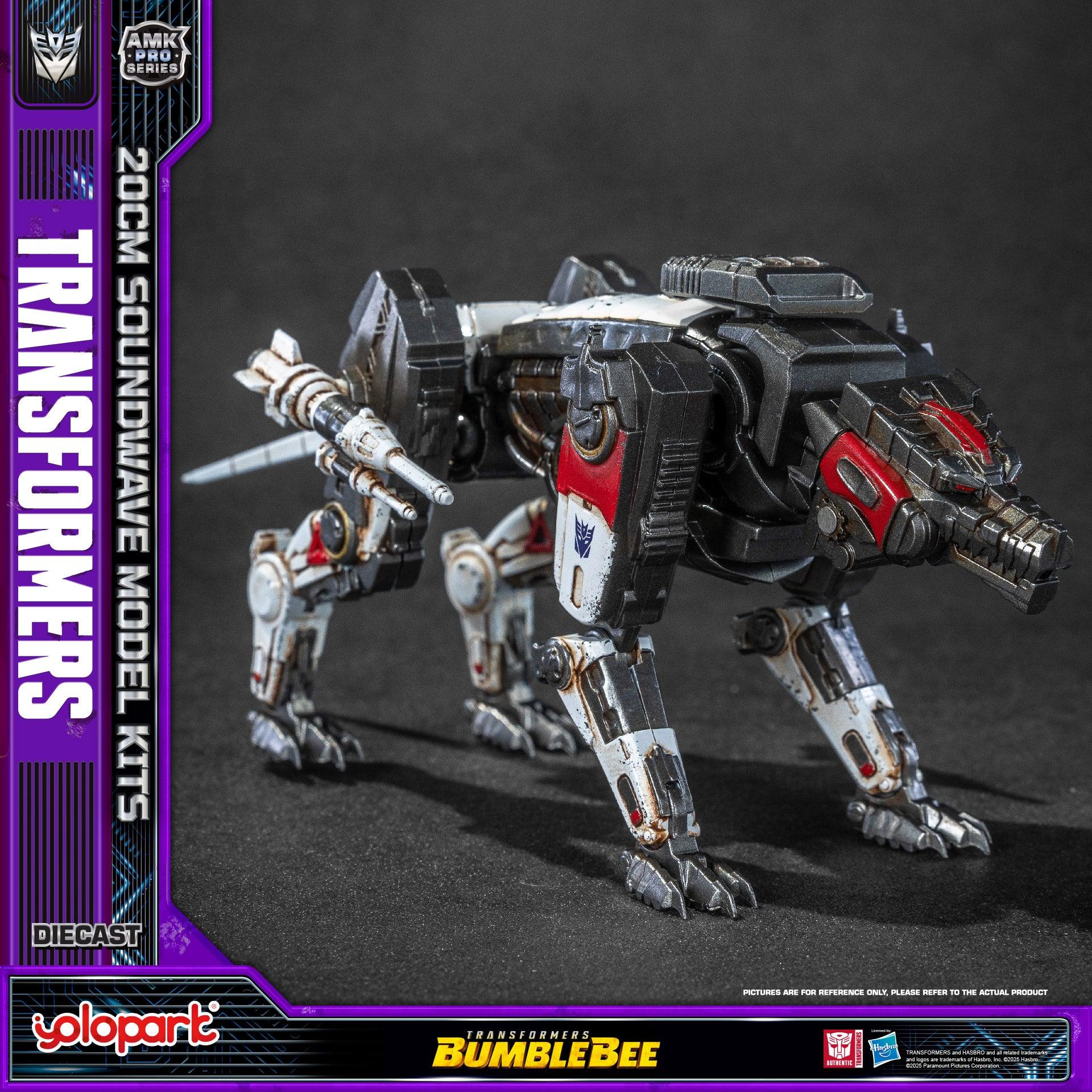 Transformers: Bumblebee - 20cm Soundwave Model Kit - AMK PRO Series - Image 20