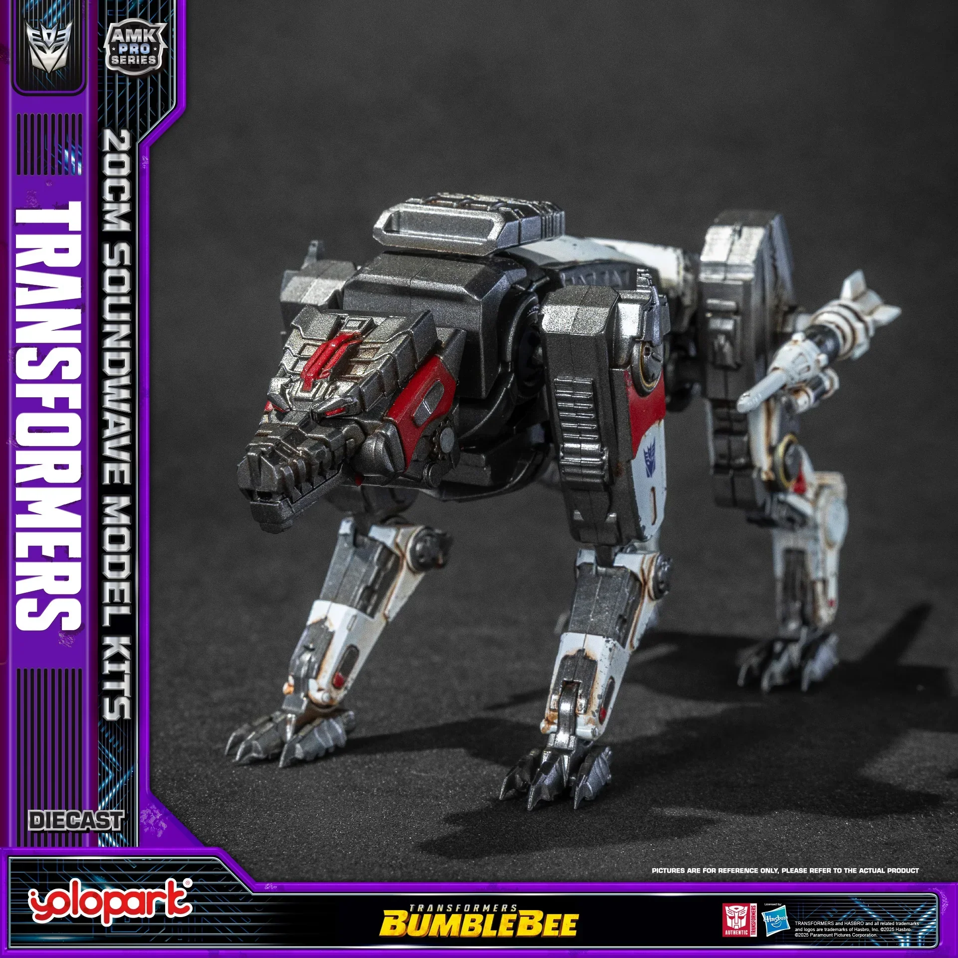 Transformers: Bumblebee - 20cm Soundwave Model Kit - AMK PRO Series - Image 21