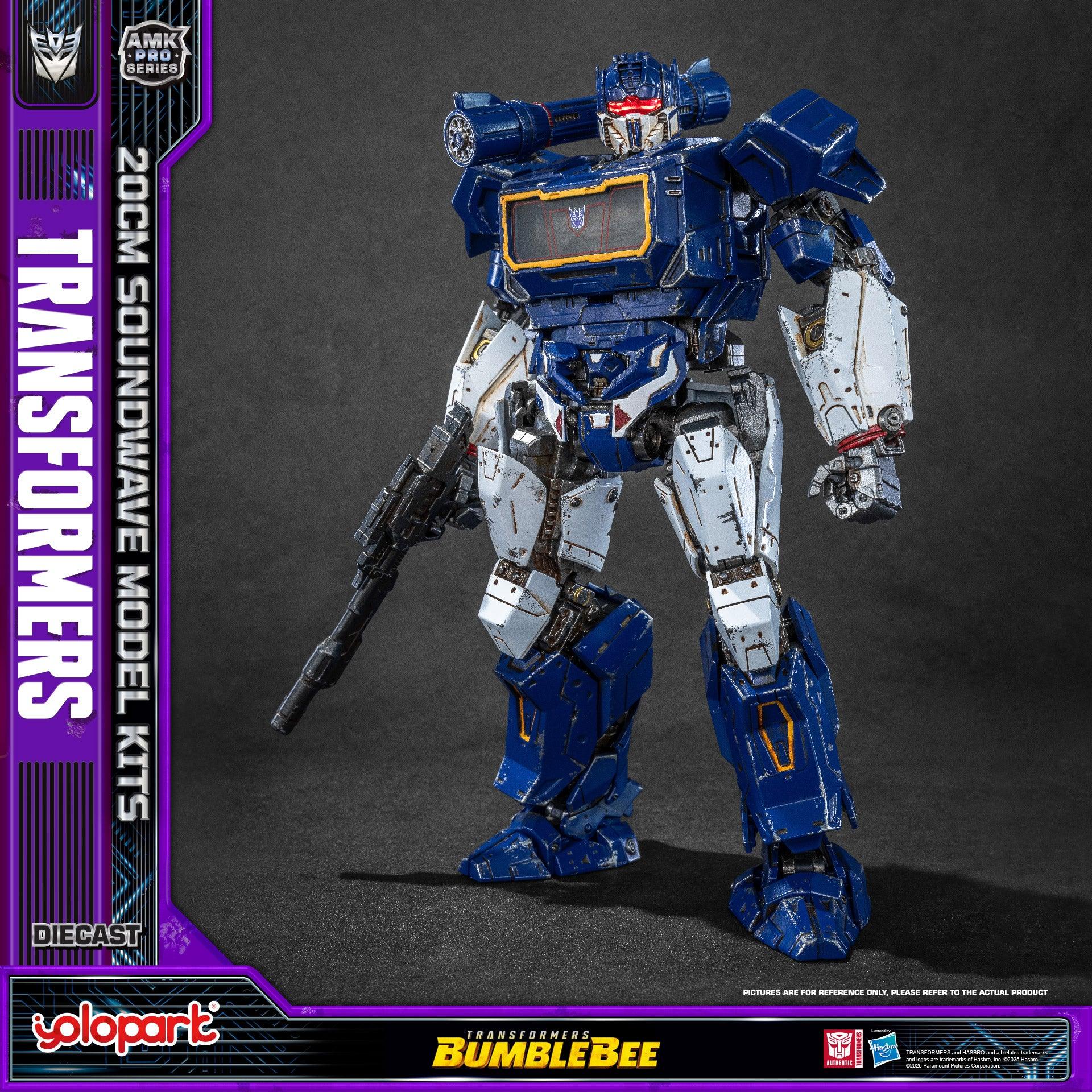 Transformers: Bumblebee - 20cm Soundwave Model Kit - AMK PRO Series - Image 23