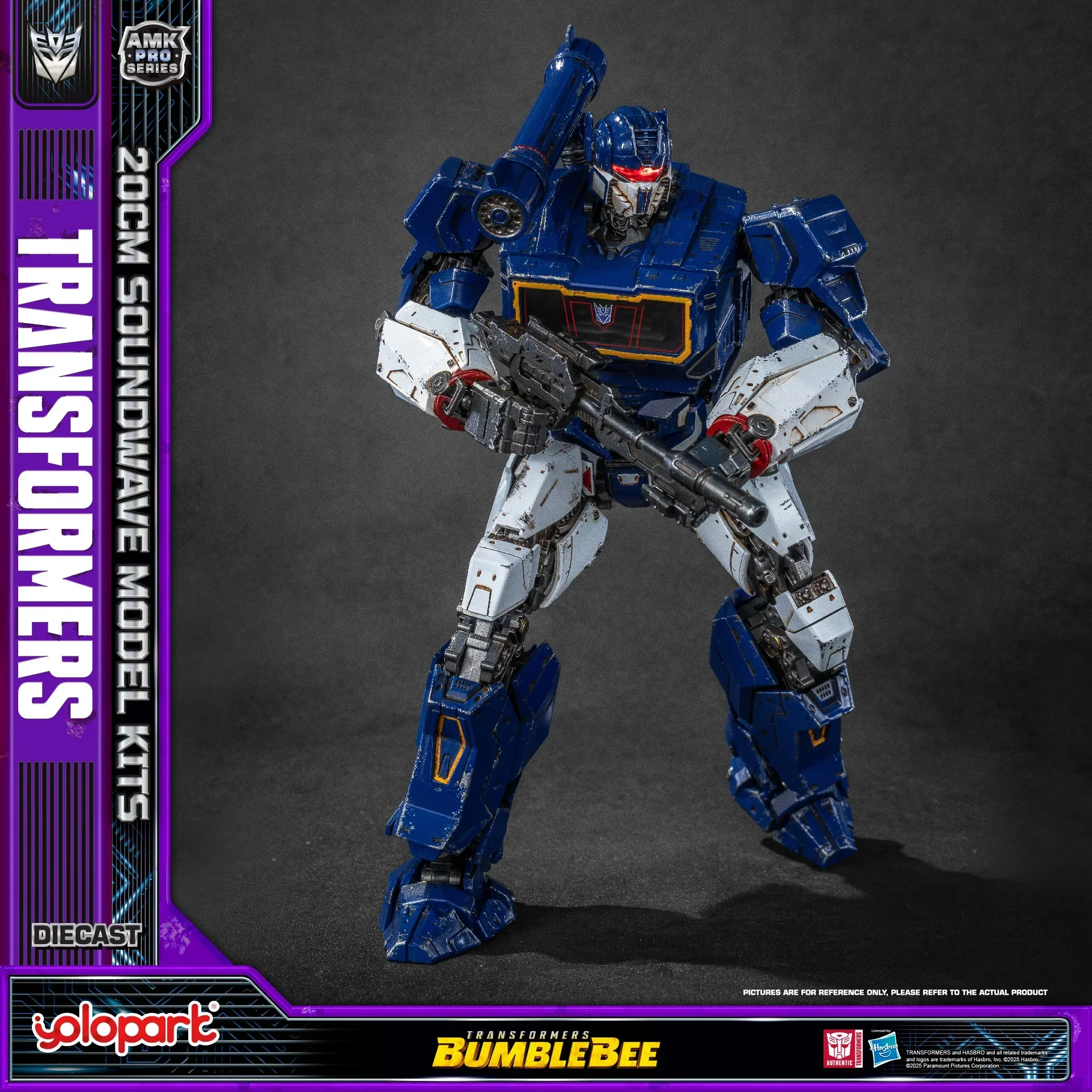 Transformers: Bumblebee - 20cm Soundwave Model Kit - AMK PRO Series - Image 25