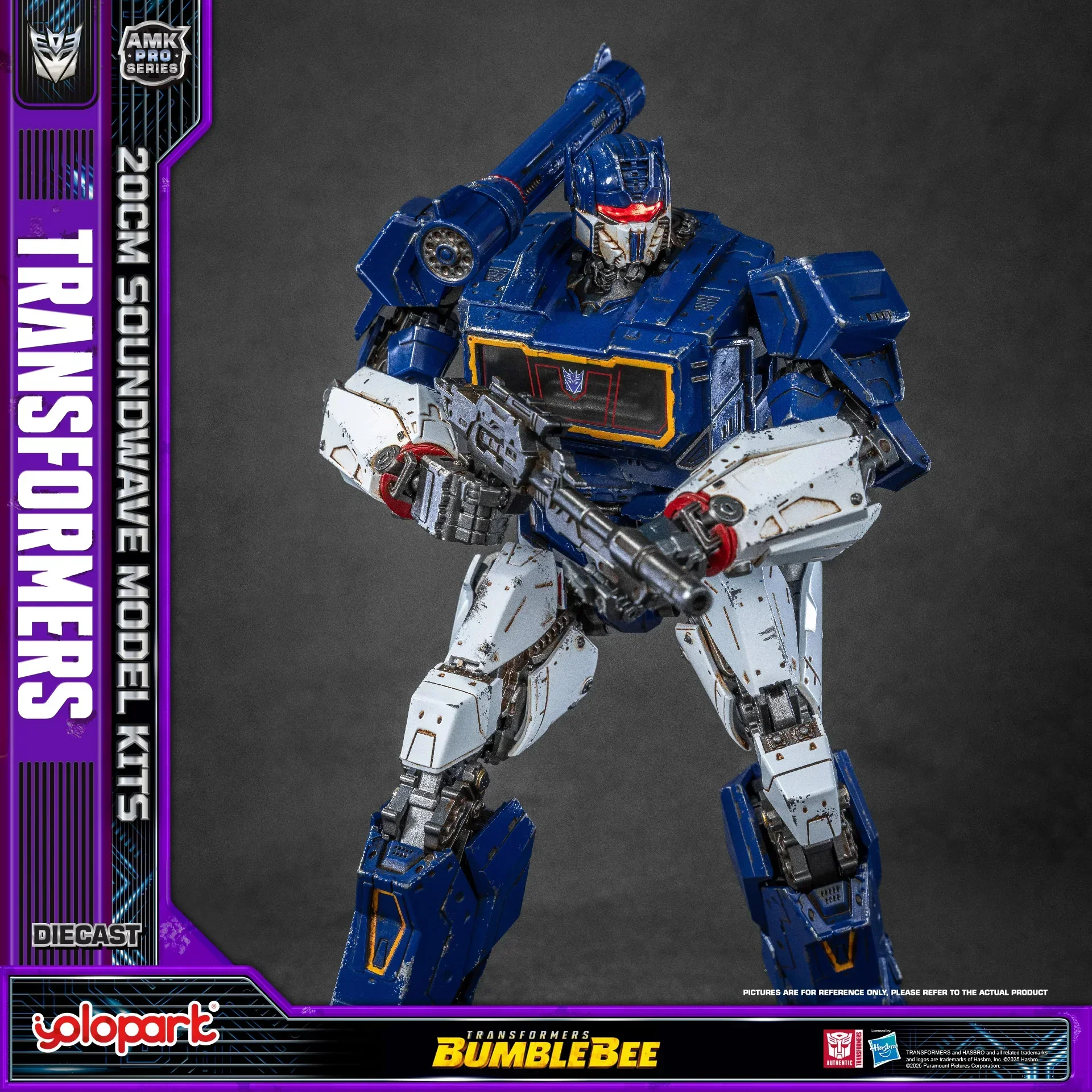 Transformers: Bumblebee - 20cm Soundwave Model Kit - AMK PRO Series - Image 26
