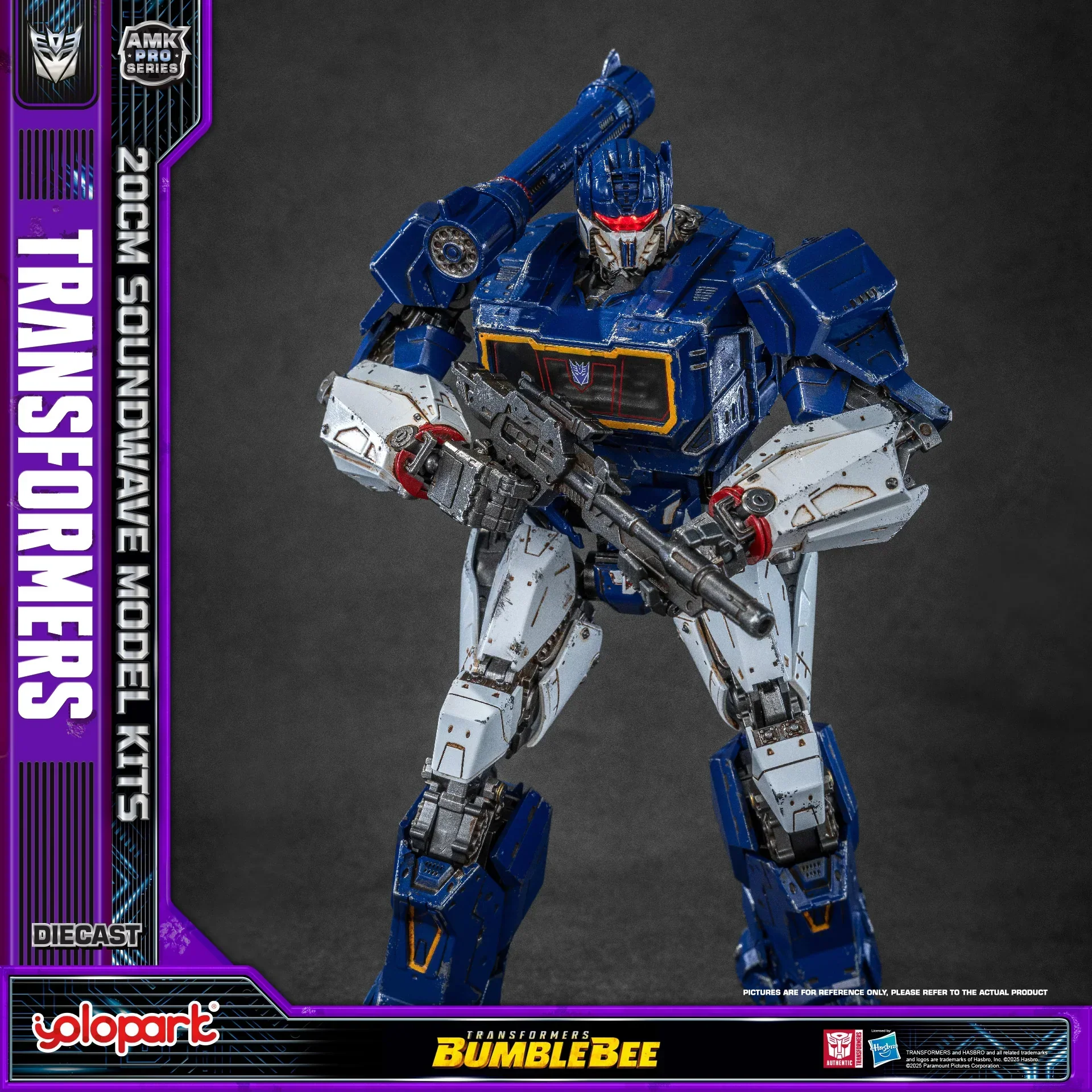 Transformers: Bumblebee - 20cm Soundwave Model Kit - AMK PRO Series - Image 27