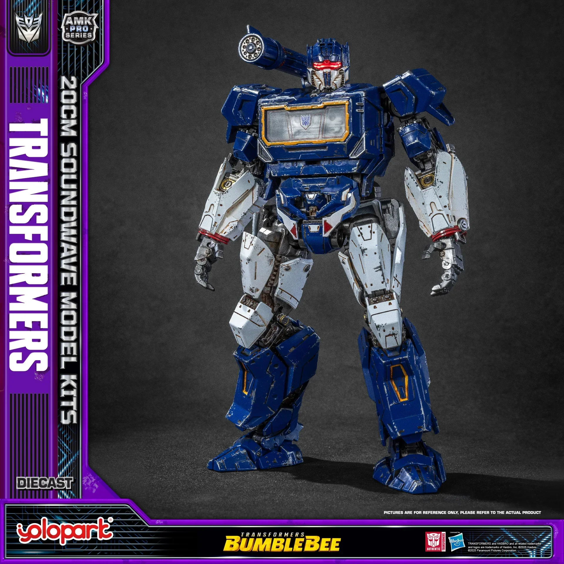 Transformers: Bumblebee - 20cm Soundwave Model Kit - AMK PRO Series - Image 3