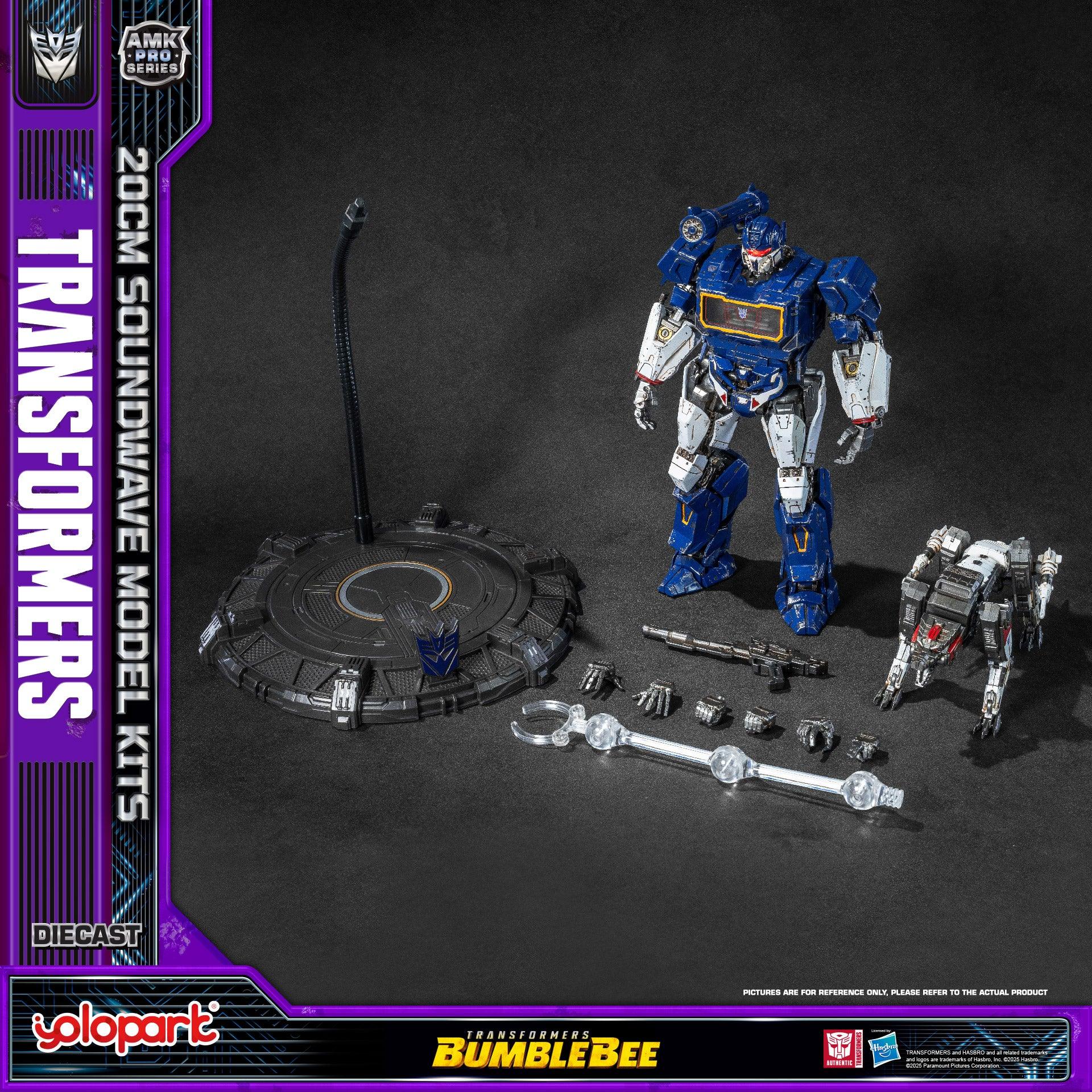 Transformers: Bumblebee - 20cm Soundwave Model Kit - AMK PRO Series - Image 6