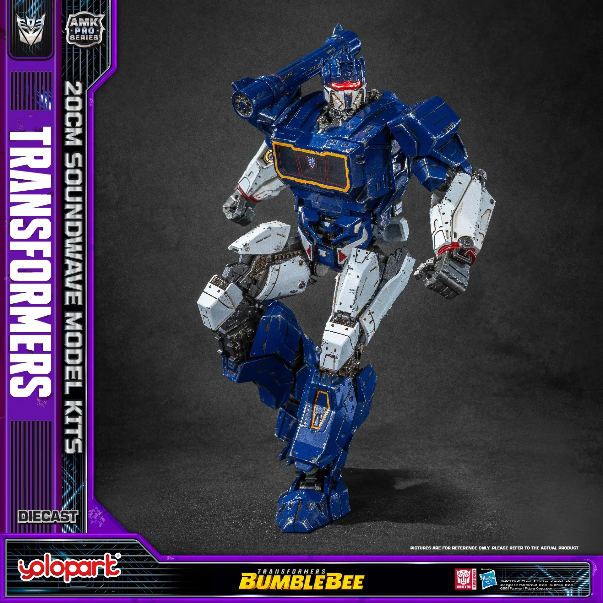 Transformers: Bumblebee - 20cm Soundwave Model Kit - AMK PRO Series - Image 8