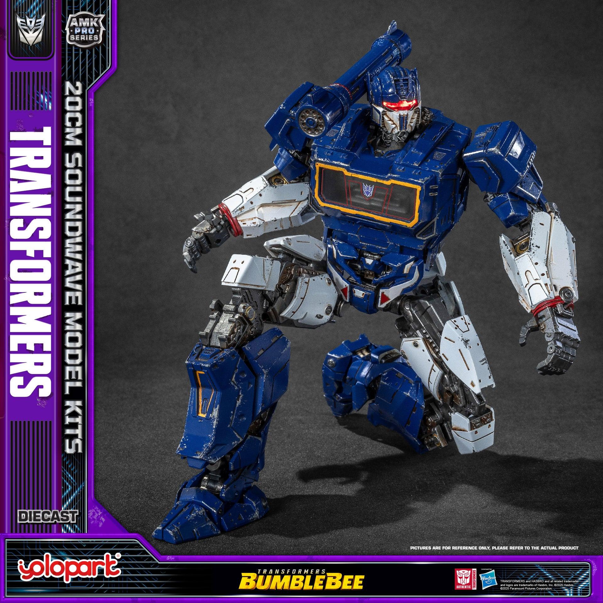 Transformers: Bumblebee - 20cm Soundwave Model Kit - AMK PRO Series - Image 9