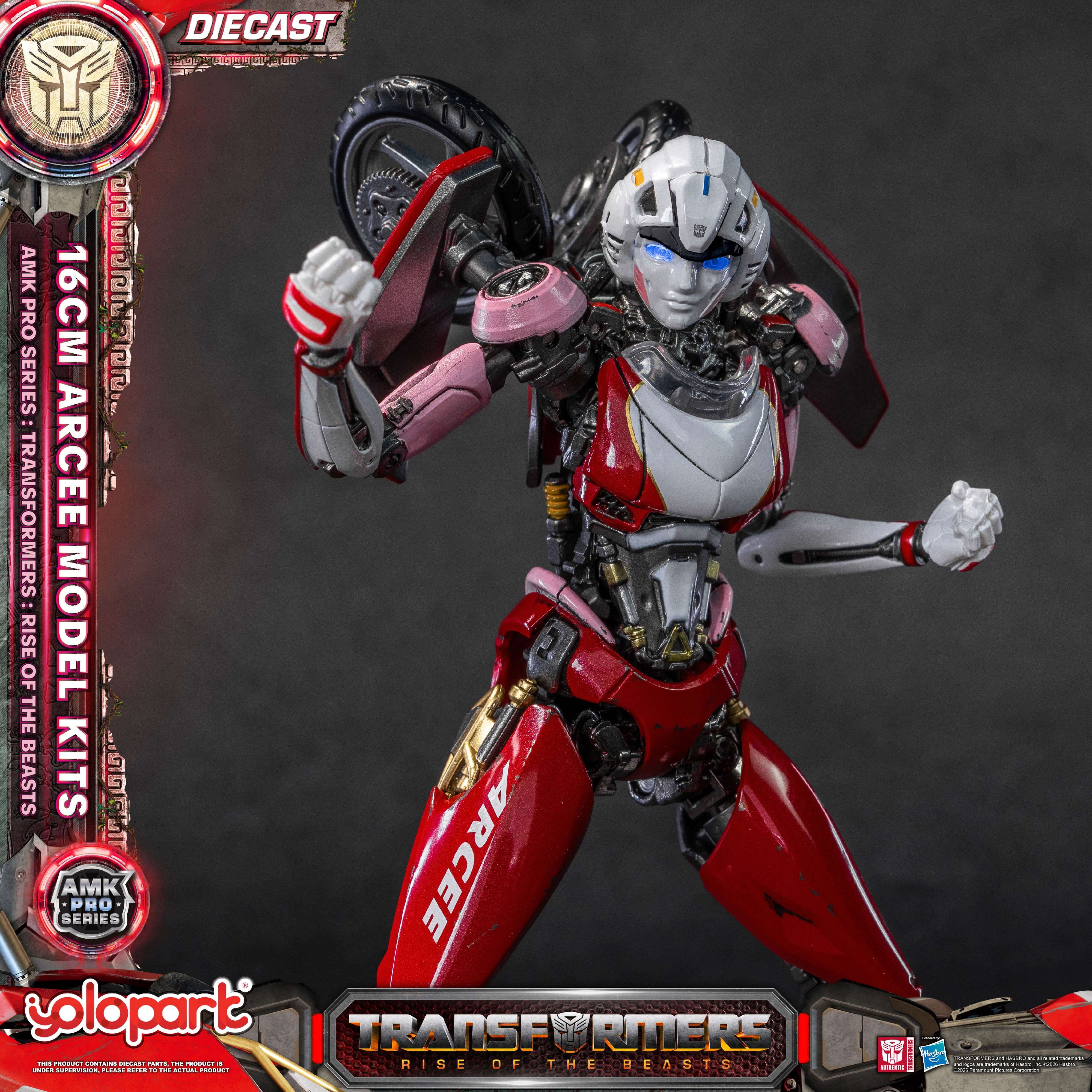 Transformers: Rise of the Beasts - 16cm Arcee Model Kit - AMK PRO Series - Image 11