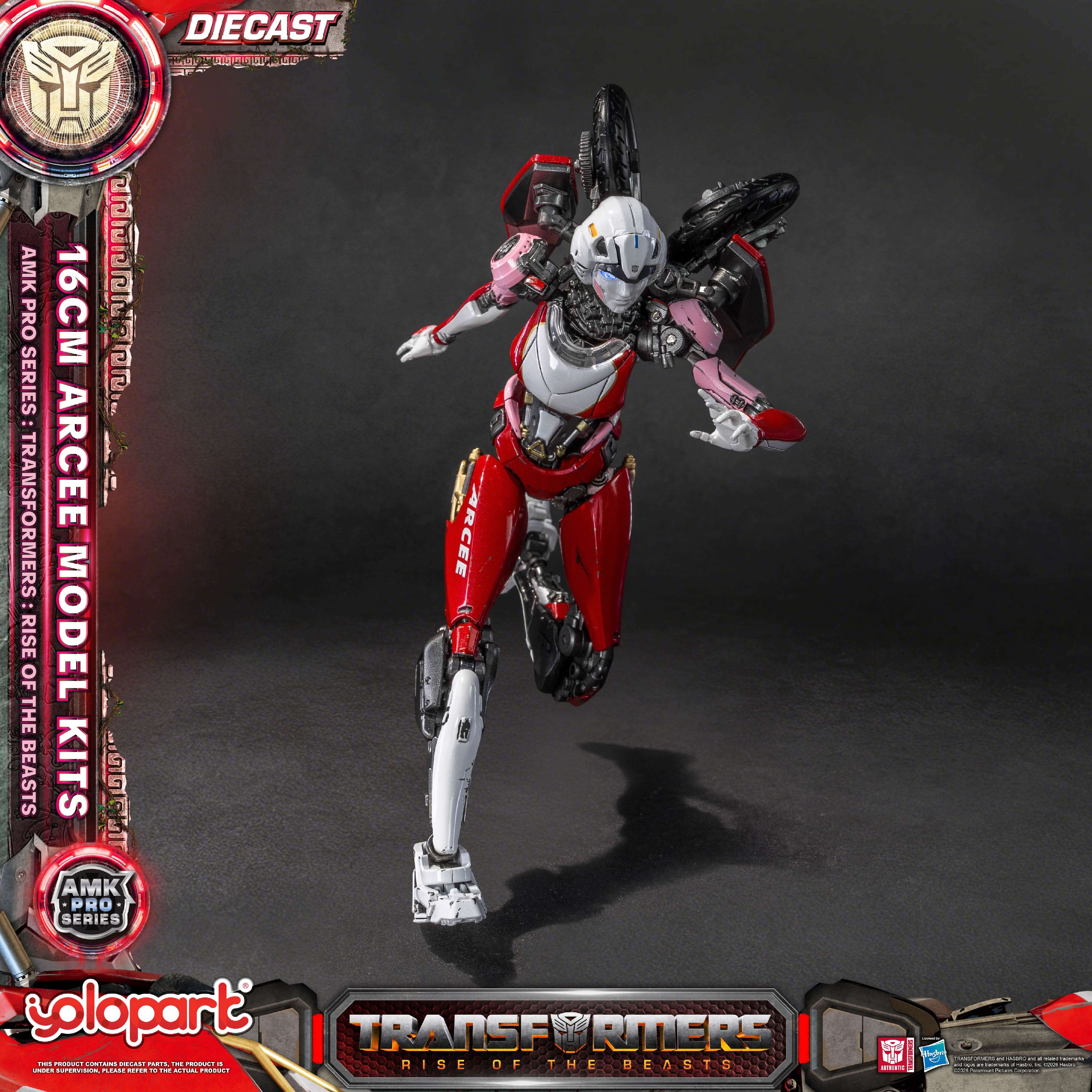 Transformers: Rise of the Beasts - 16cm Arcee Model Kit - AMK PRO Series - Image 18