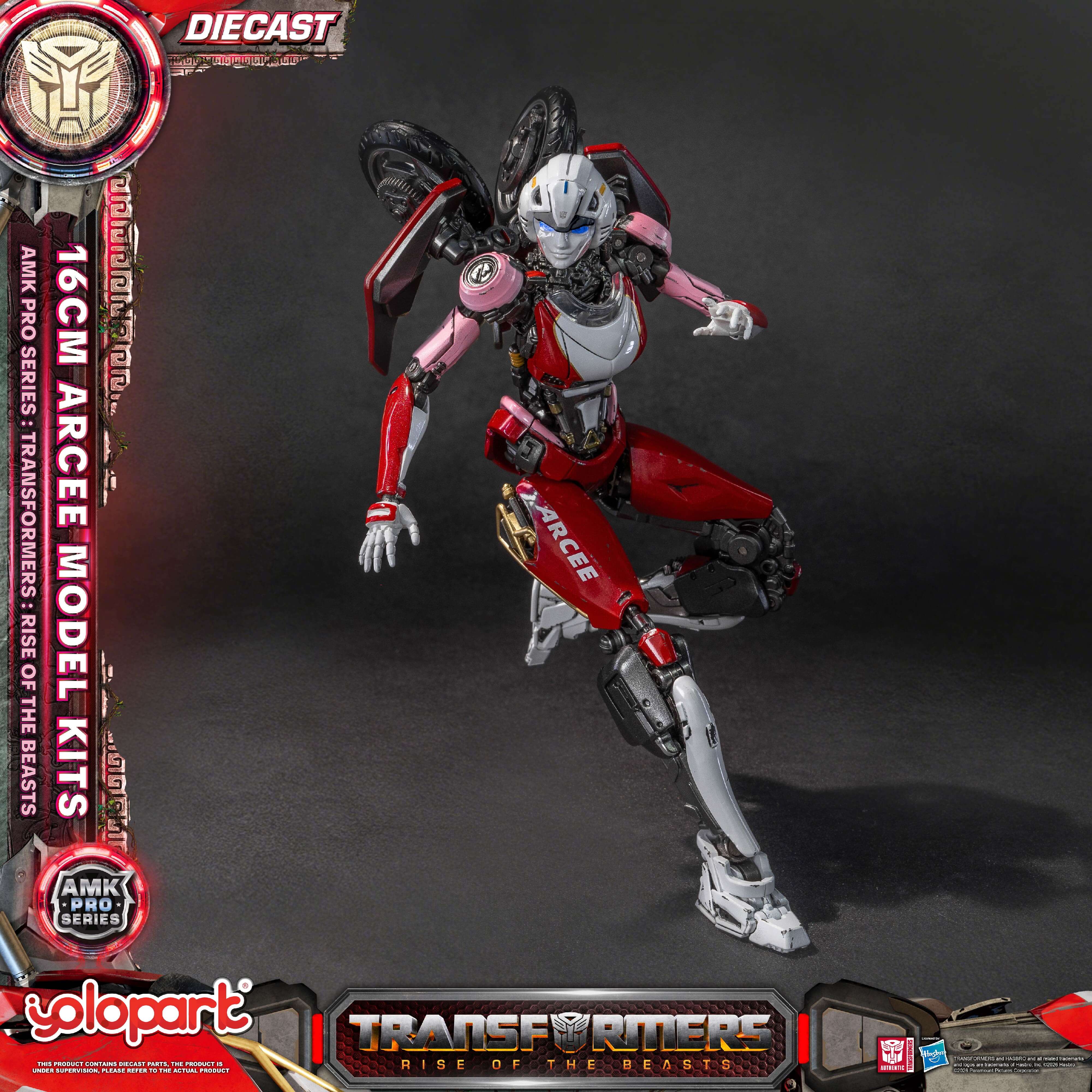 Transformers: Rise of the Beasts - 16cm Arcee Model Kit - AMK PRO Series - Image 19