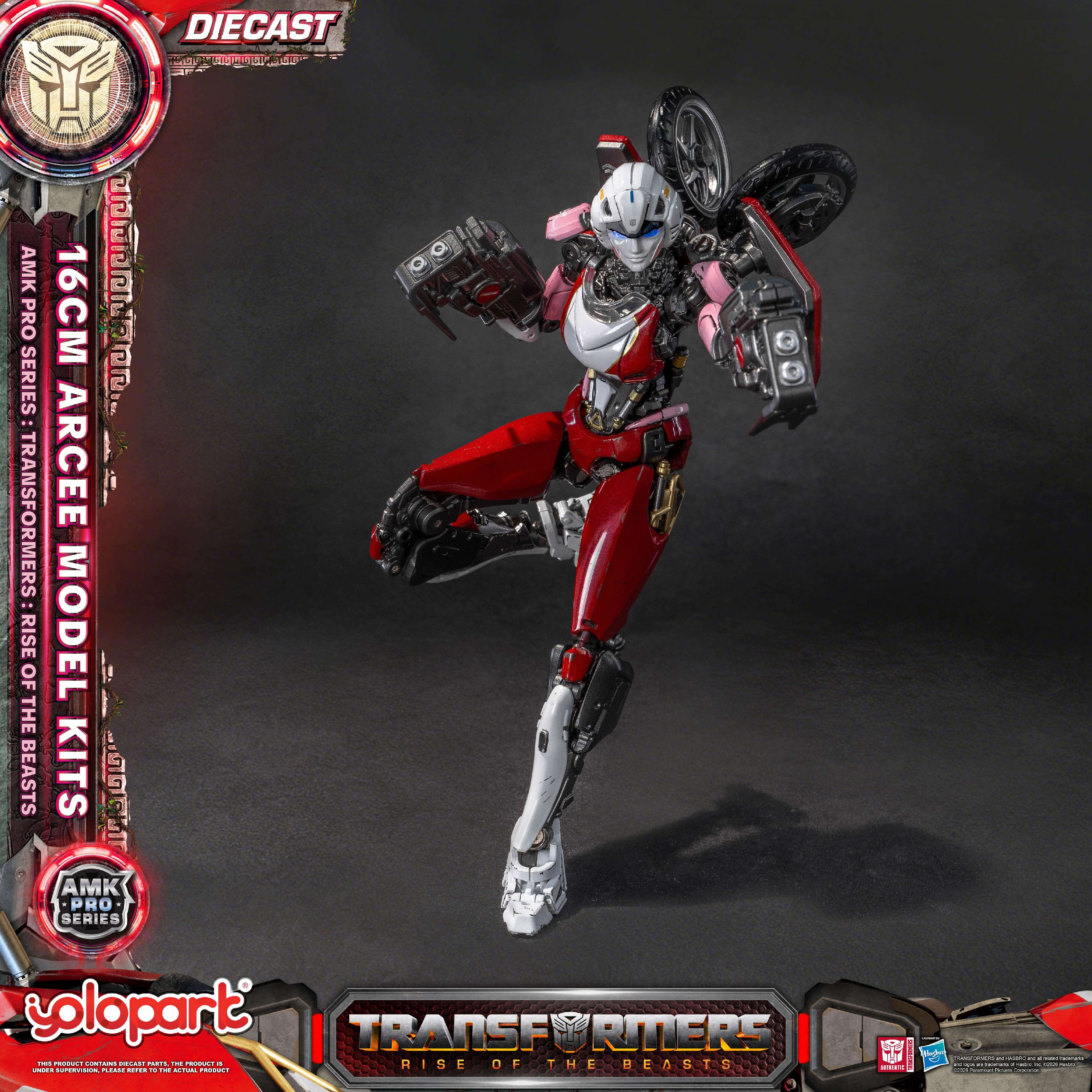 Transformers: Rise of the Beasts - 16cm Arcee Model Kit - AMK PRO Series - Image 25