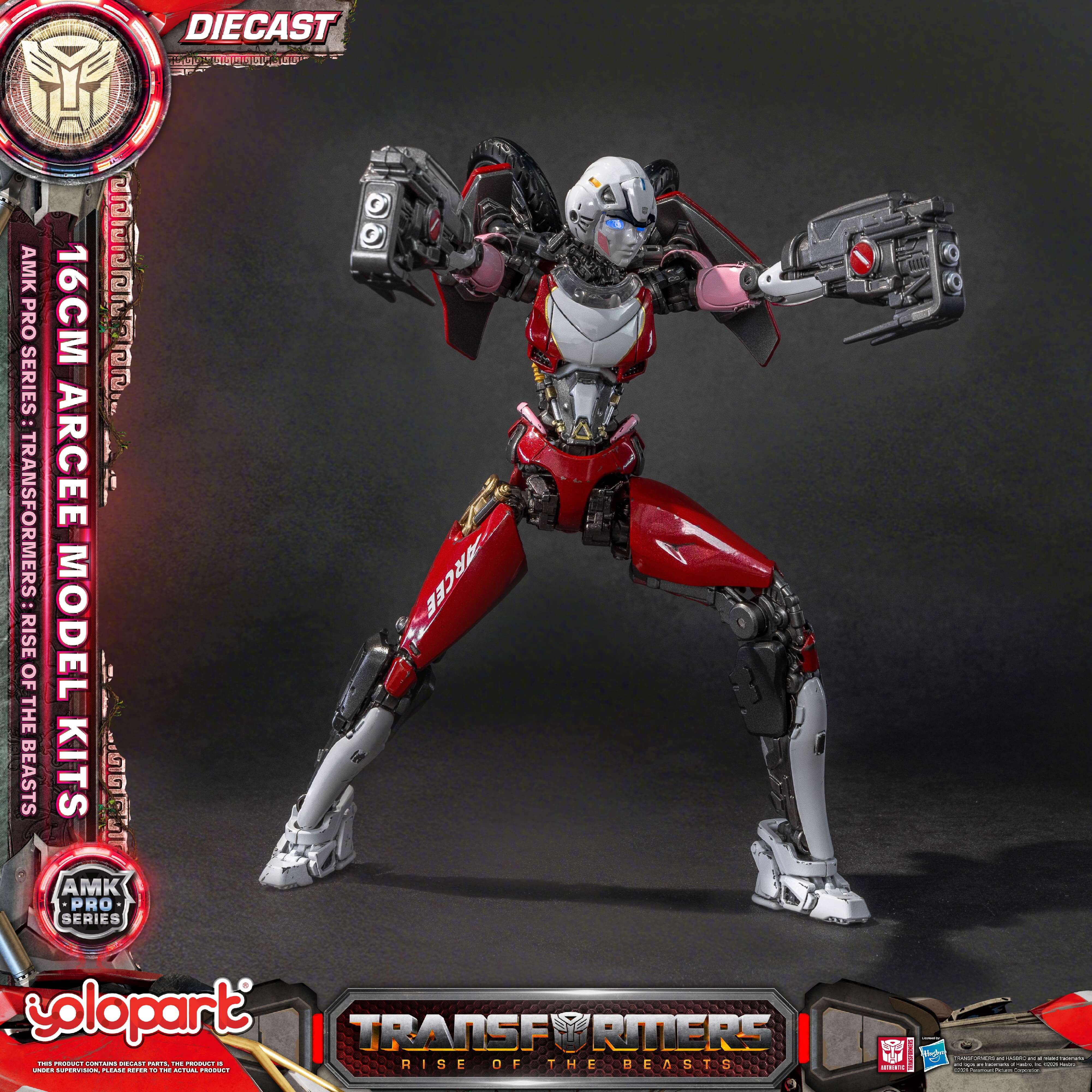 Transformers: Rise of the Beasts - 16cm Arcee Model Kit - AMK PRO Series - Image 31