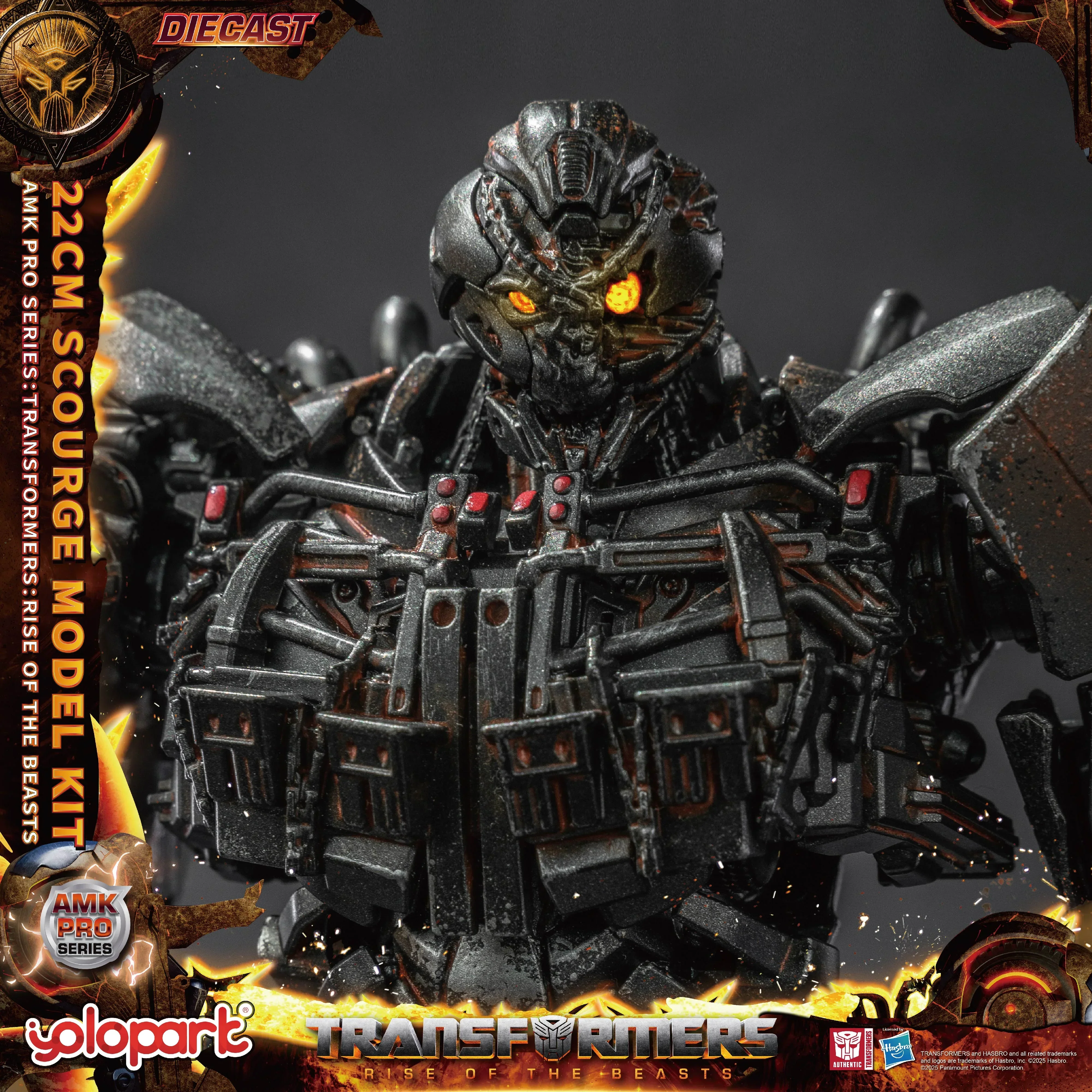 Transformers: Rise of the Beasts - 22cm Scourge Model Kit - AMK PRO Series - Image 3