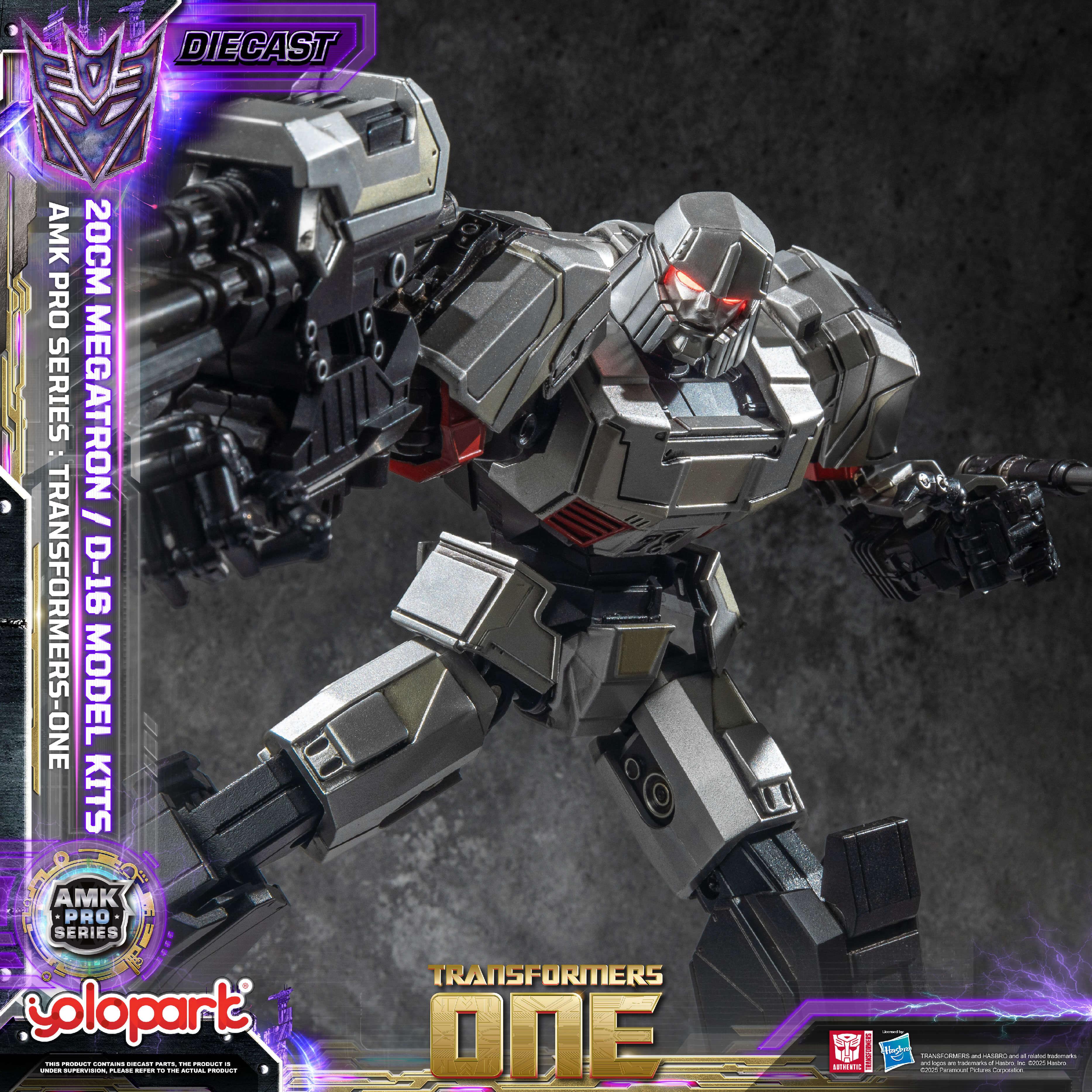 Transformers ONE - Final Form Megatron/D-16 Model Kit - AMK PRO Series - Image 20