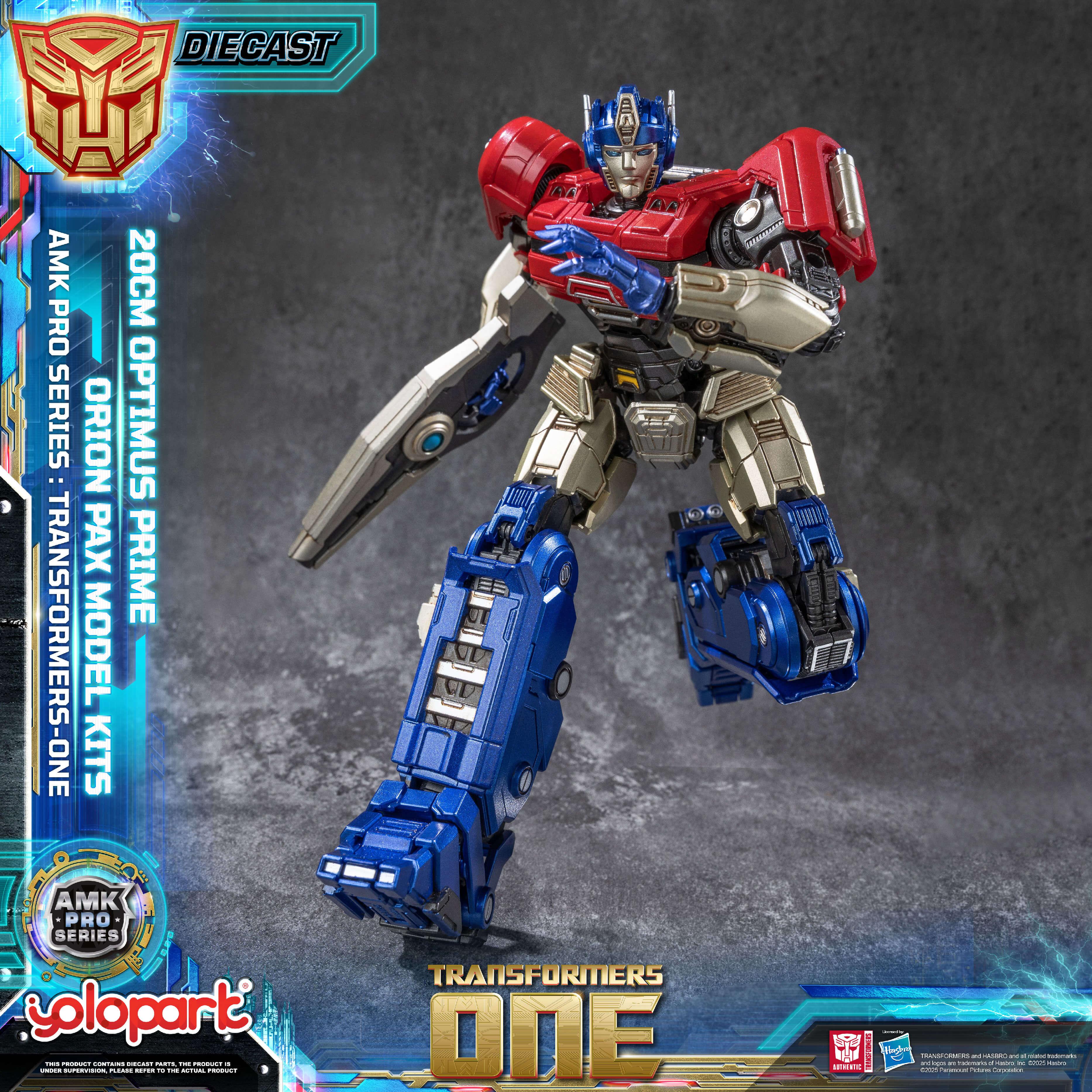 Transformers ONE - Final Form Optimus Prime/Orion Pax Model Kit - AMK PRO Series - Image 15