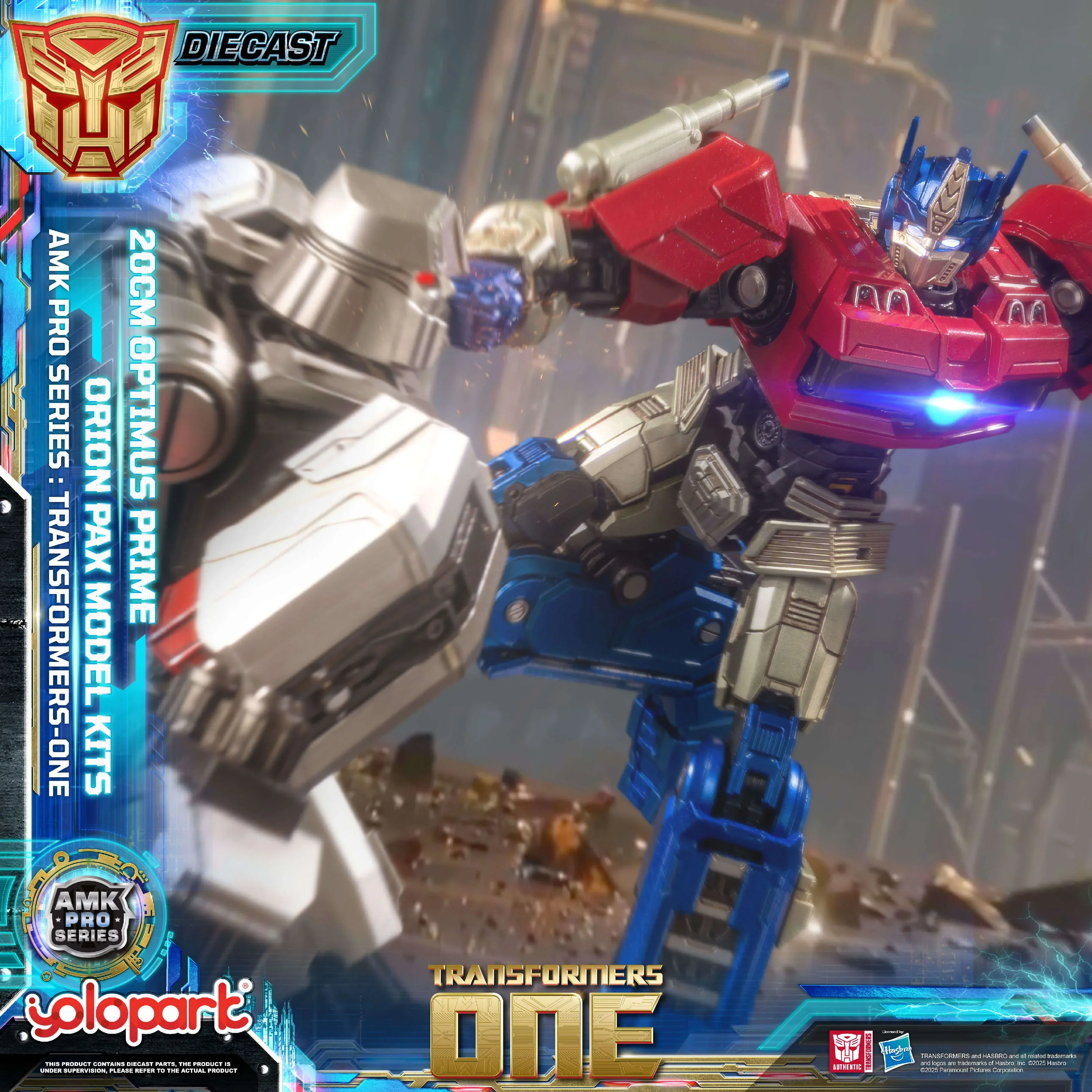 Transformers ONE - Final Form Optimus Prime/Orion Pax Model Kit - AMK PRO Series - Image 16