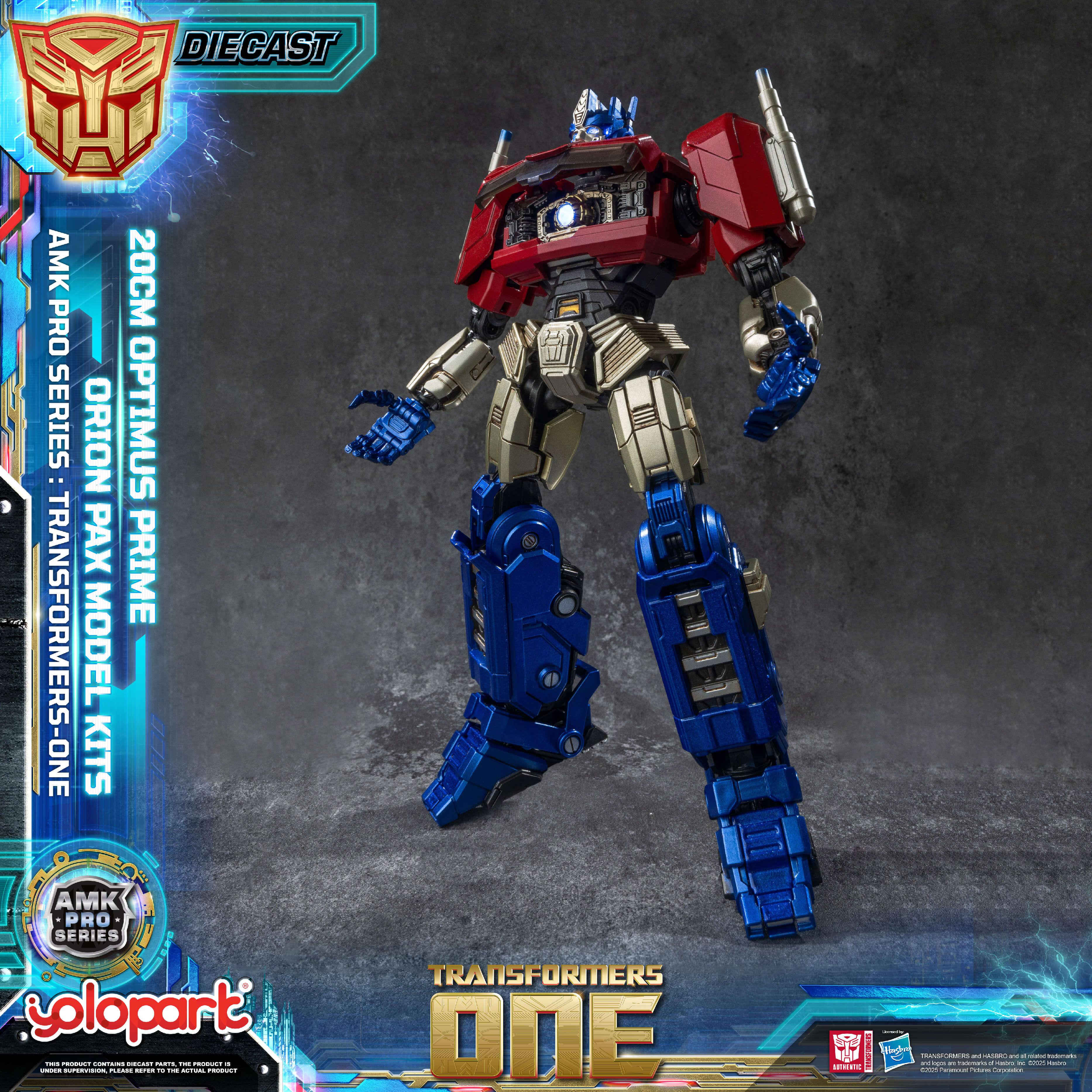 Transformers ONE - Final Form Optimus Prime/Orion Pax Model Kit - AMK PRO Series - Image 23