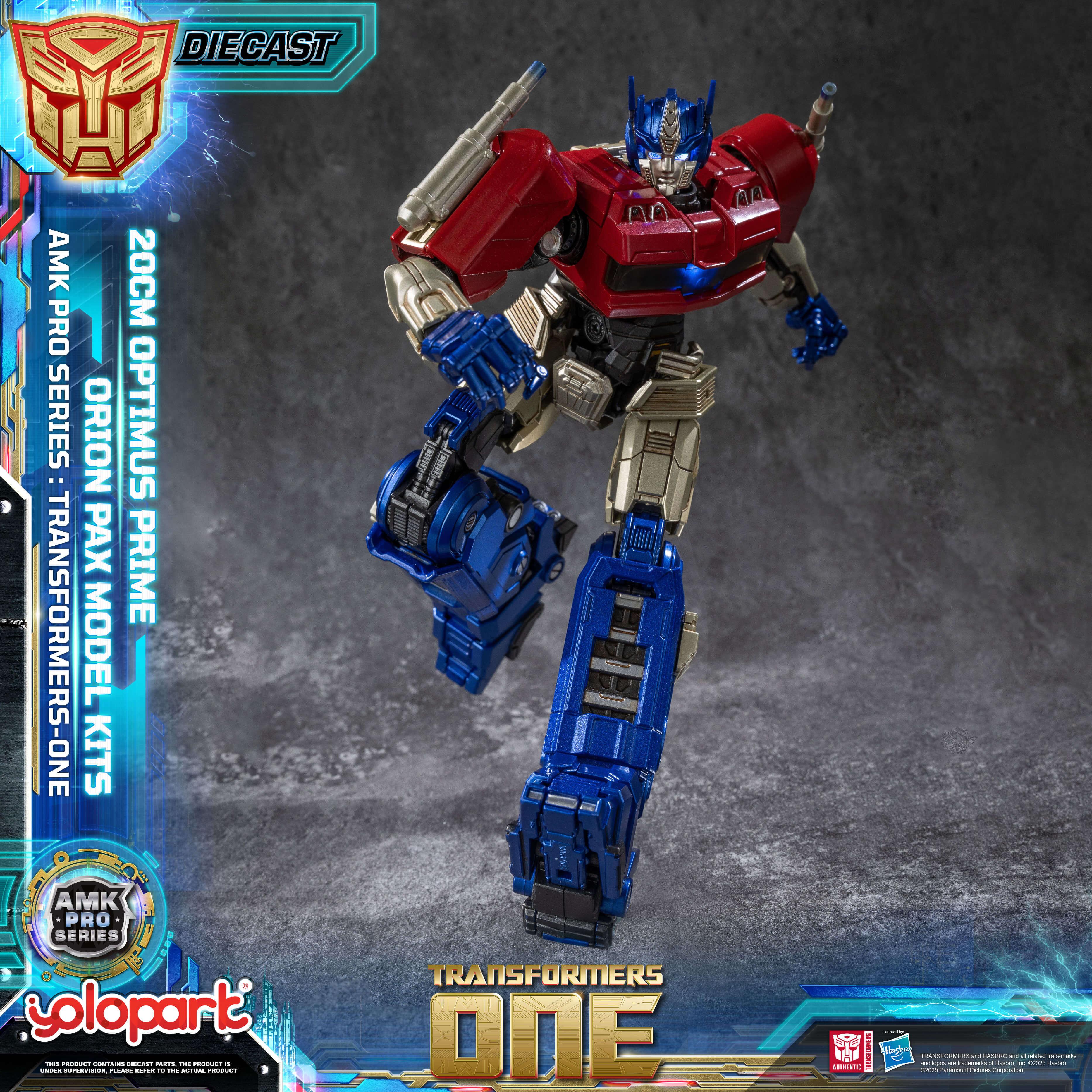 Transformers ONE - Final Form Optimus Prime/Orion Pax Model Kit - AMK PRO Series - Image 25
