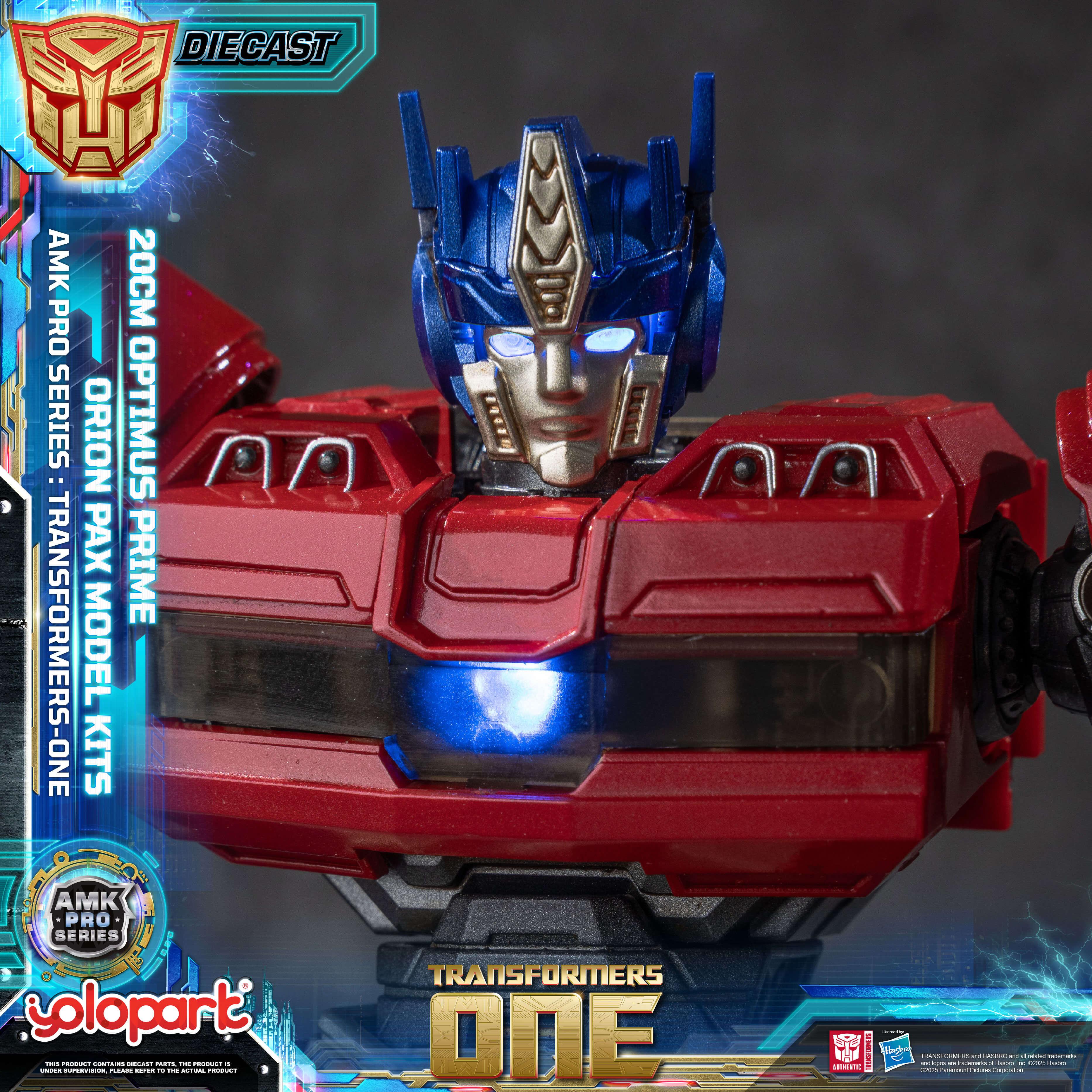 Transformers ONE - Final Form Optimus Prime/Orion Pax Model Kit - AMK PRO Series - Image 26