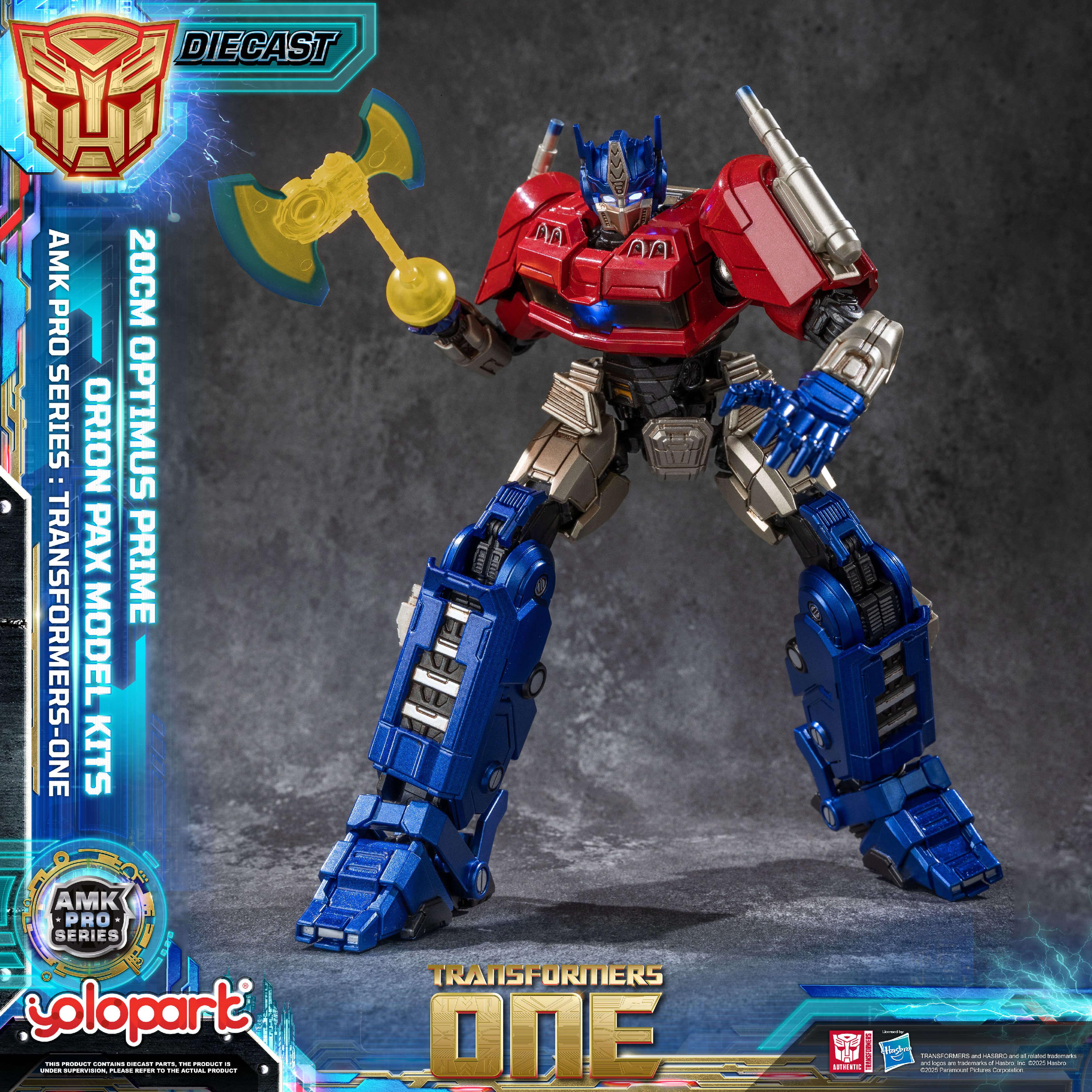 Transformers ONE - Final Form Optimus Prime/Orion Pax Model Kit - AMK PRO Series - Image 34