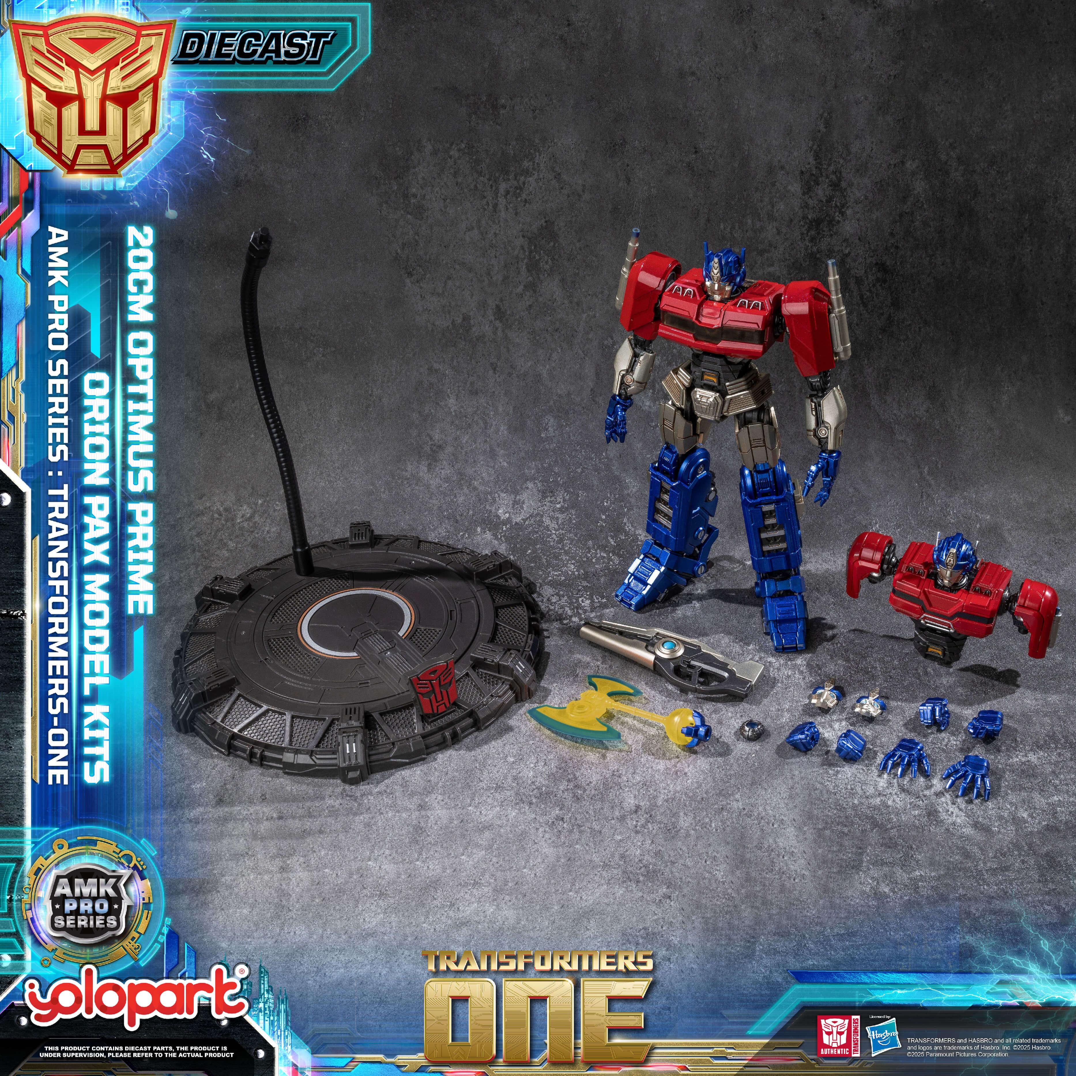 Transformers ONE - Final Form Optimus Prime/Orion Pax Model Kit - AMK PRO Series - Image 6