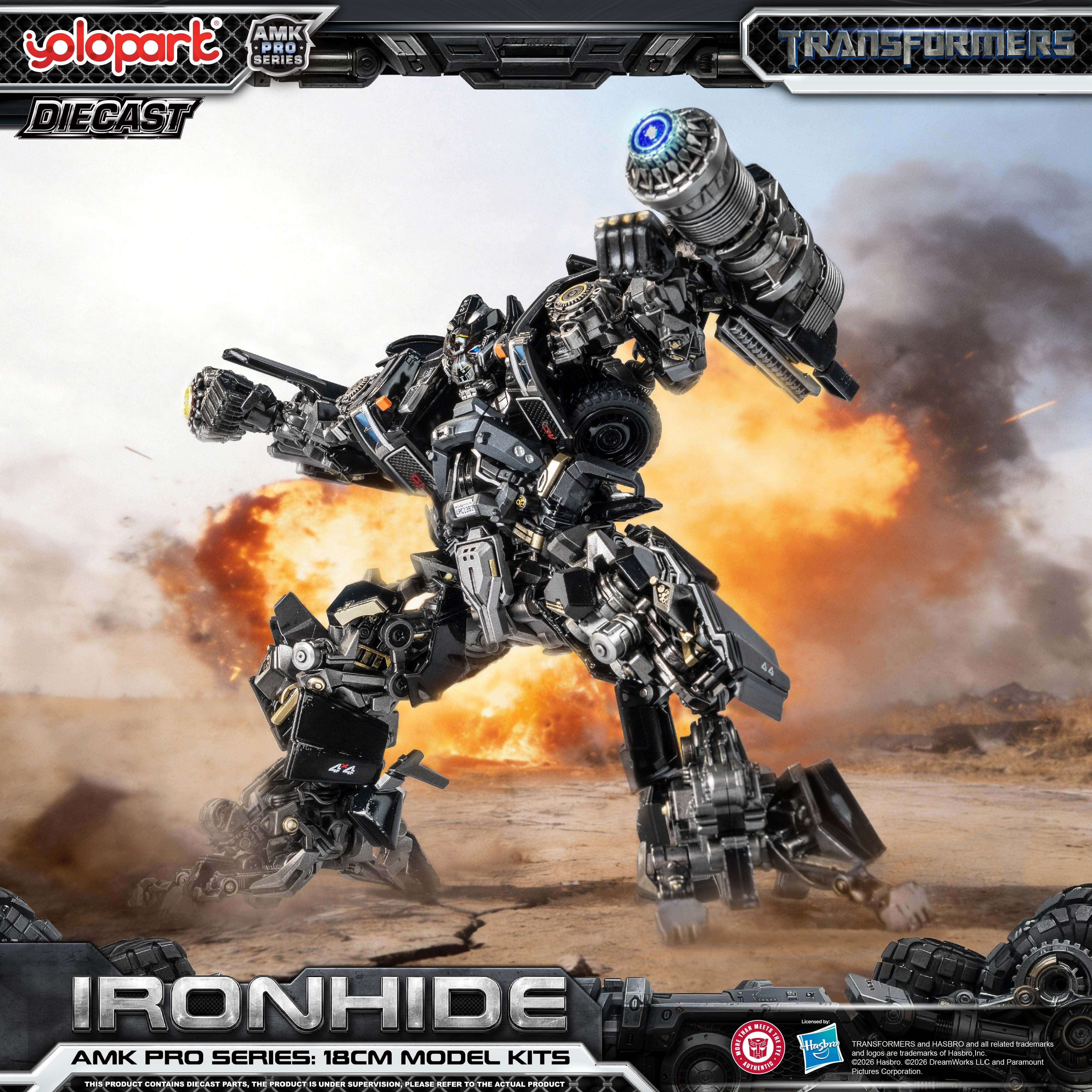 Transformers - 18cm Ironhide Model Kit - AMK PRO Series - Image 13