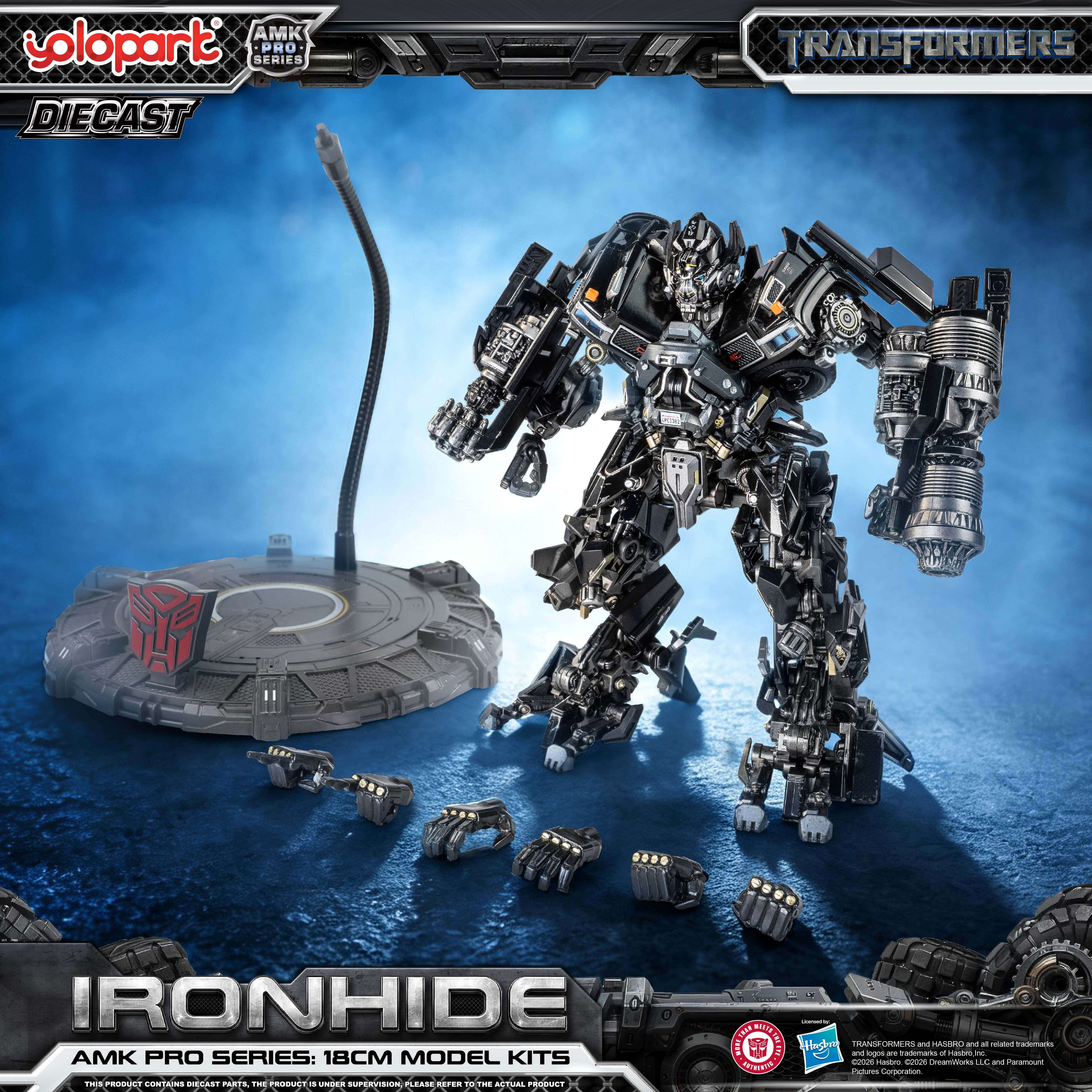 Transformers - 18cm Ironhide Model Kit - AMK PRO Series - Image 20