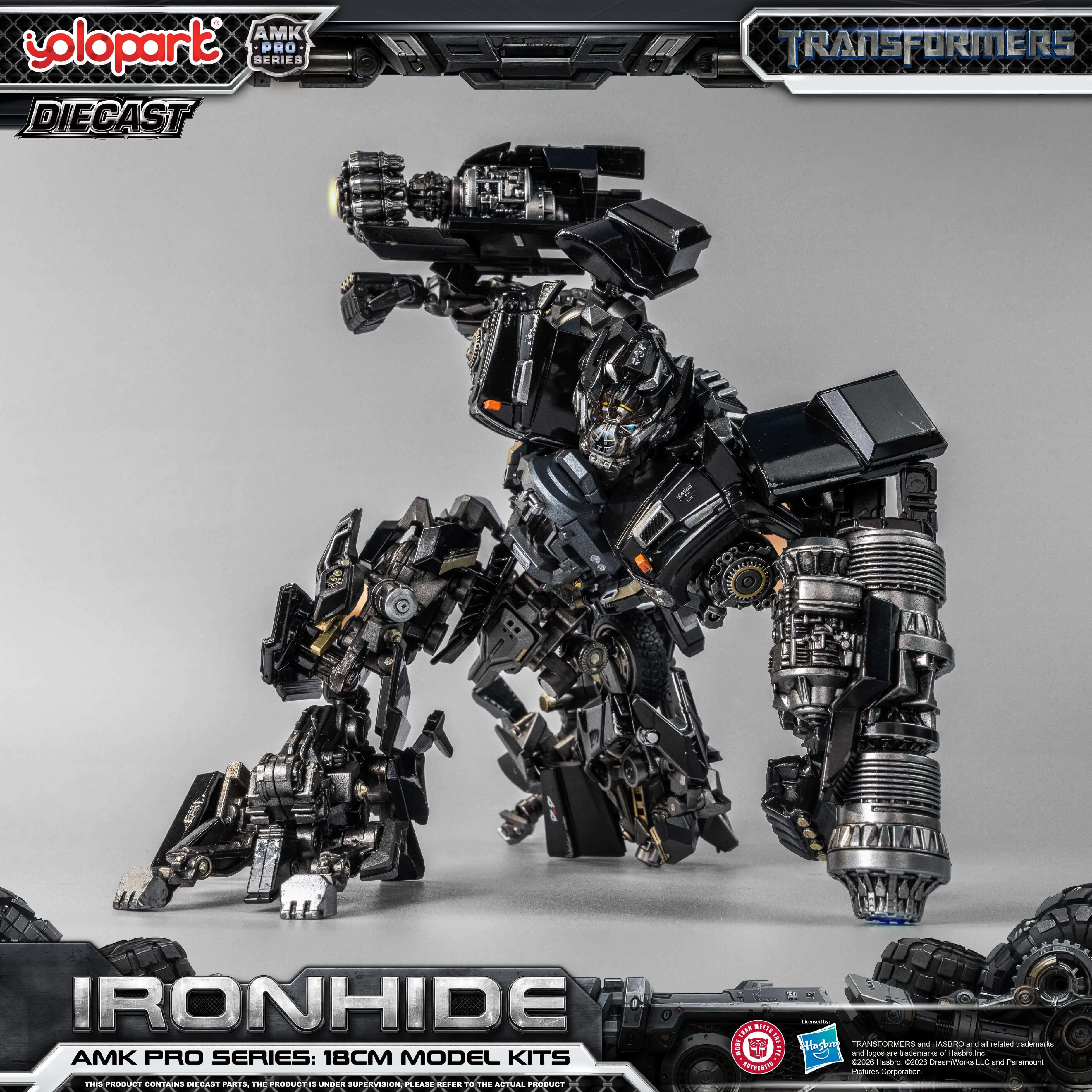 Transformers - 18cm Ironhide Model Kit - AMK PRO Series - Image 3
