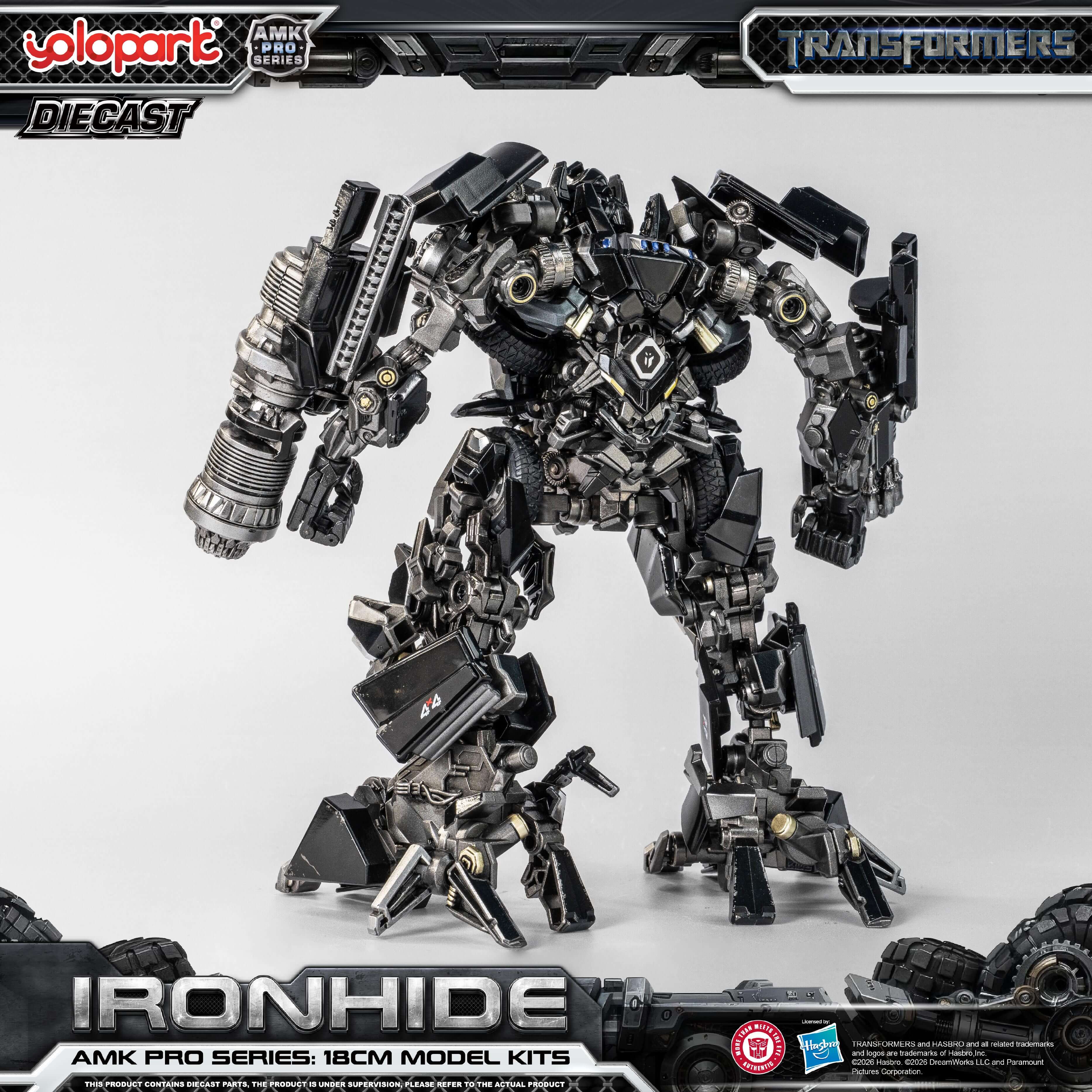 Transformers - 18cm Ironhide Model Kit - AMK PRO Series - Image 4
