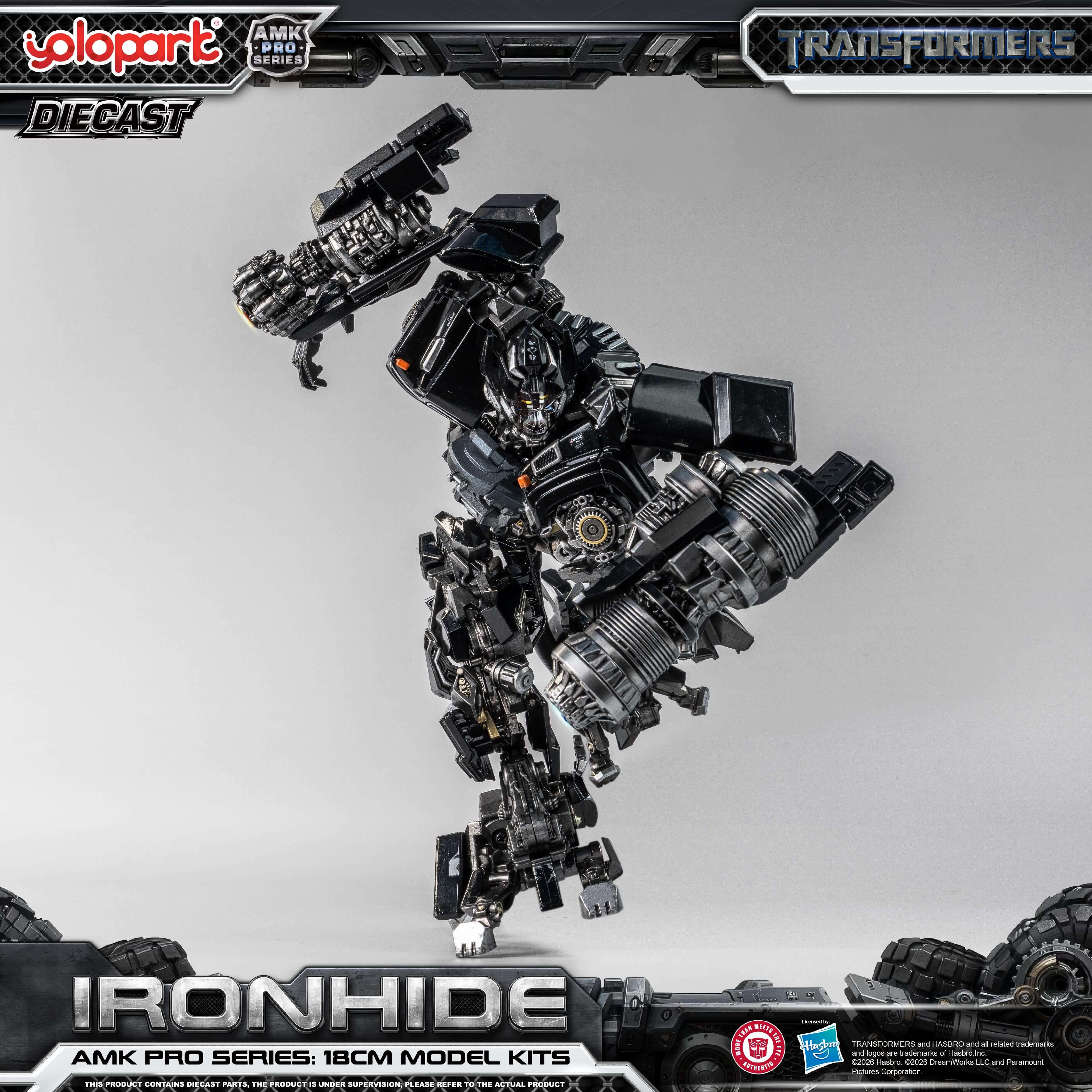 Transformers - 18cm Ironhide Model Kit - AMK PRO Series - Image 6