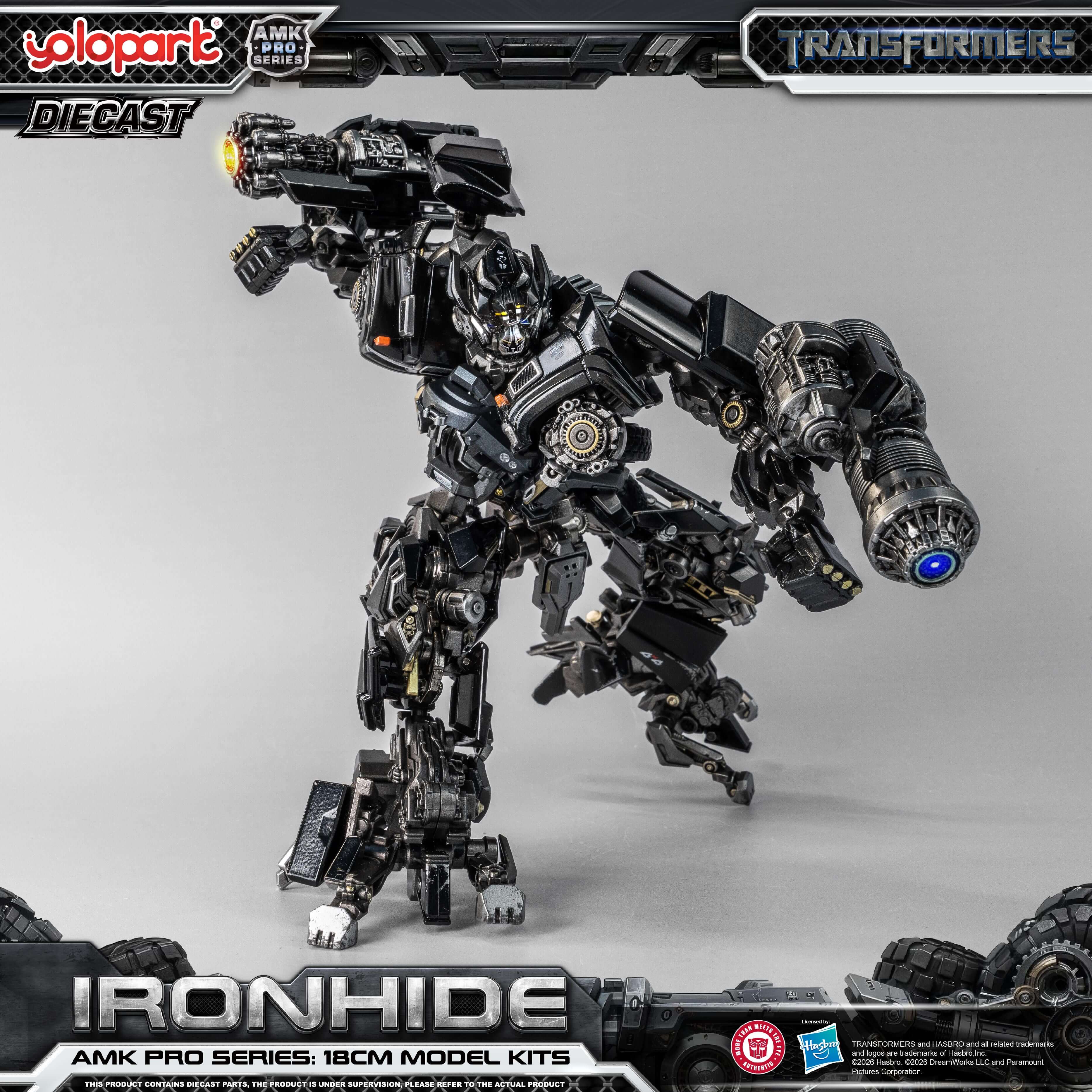 Transformers - 18cm Ironhide Model Kit - AMK PRO Series - Image 7