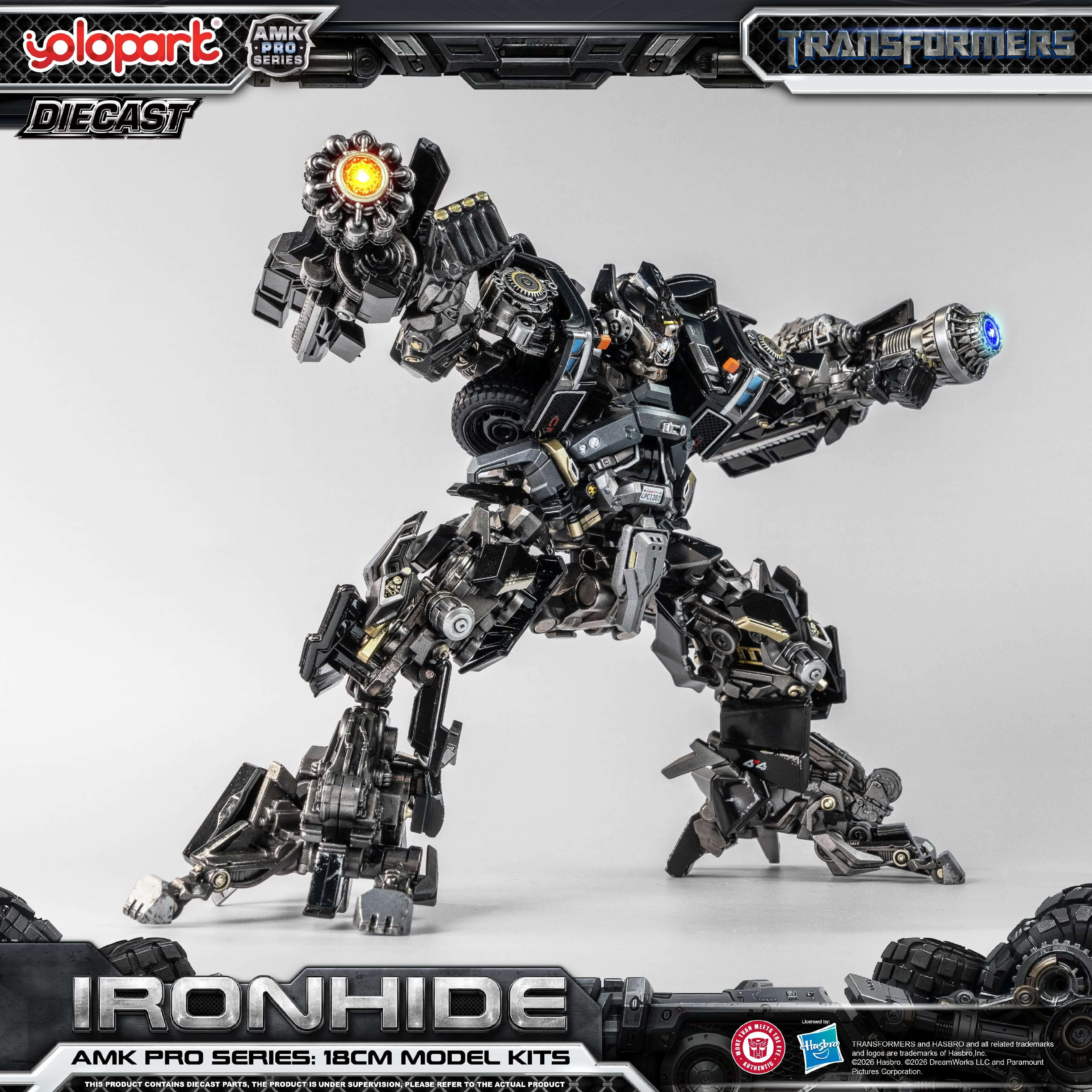 Transformers - 18cm Ironhide Model Kit - AMK PRO Series - Image 8