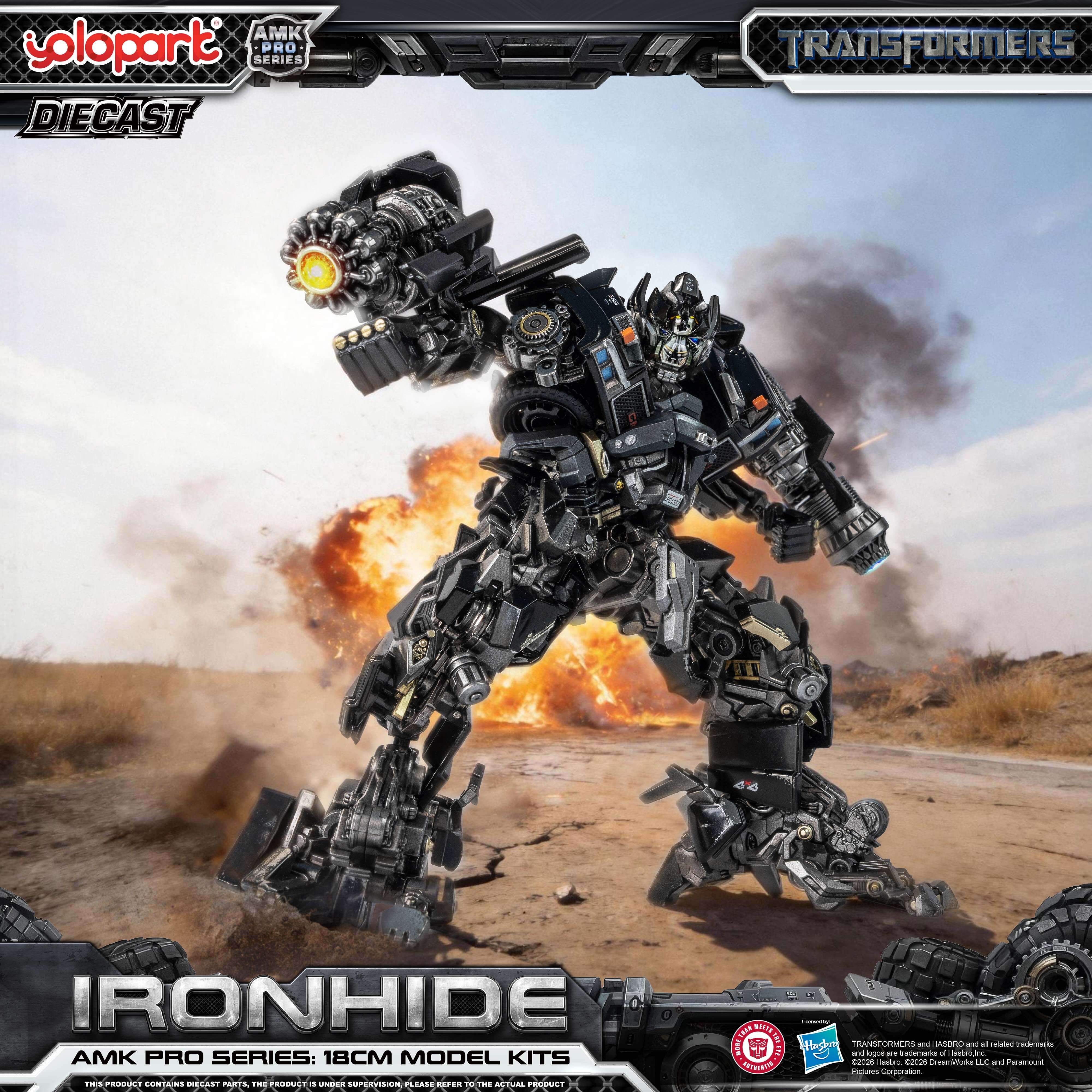 Transformers - 18cm Ironhide Model Kit - AMK PRO Series - Image 9