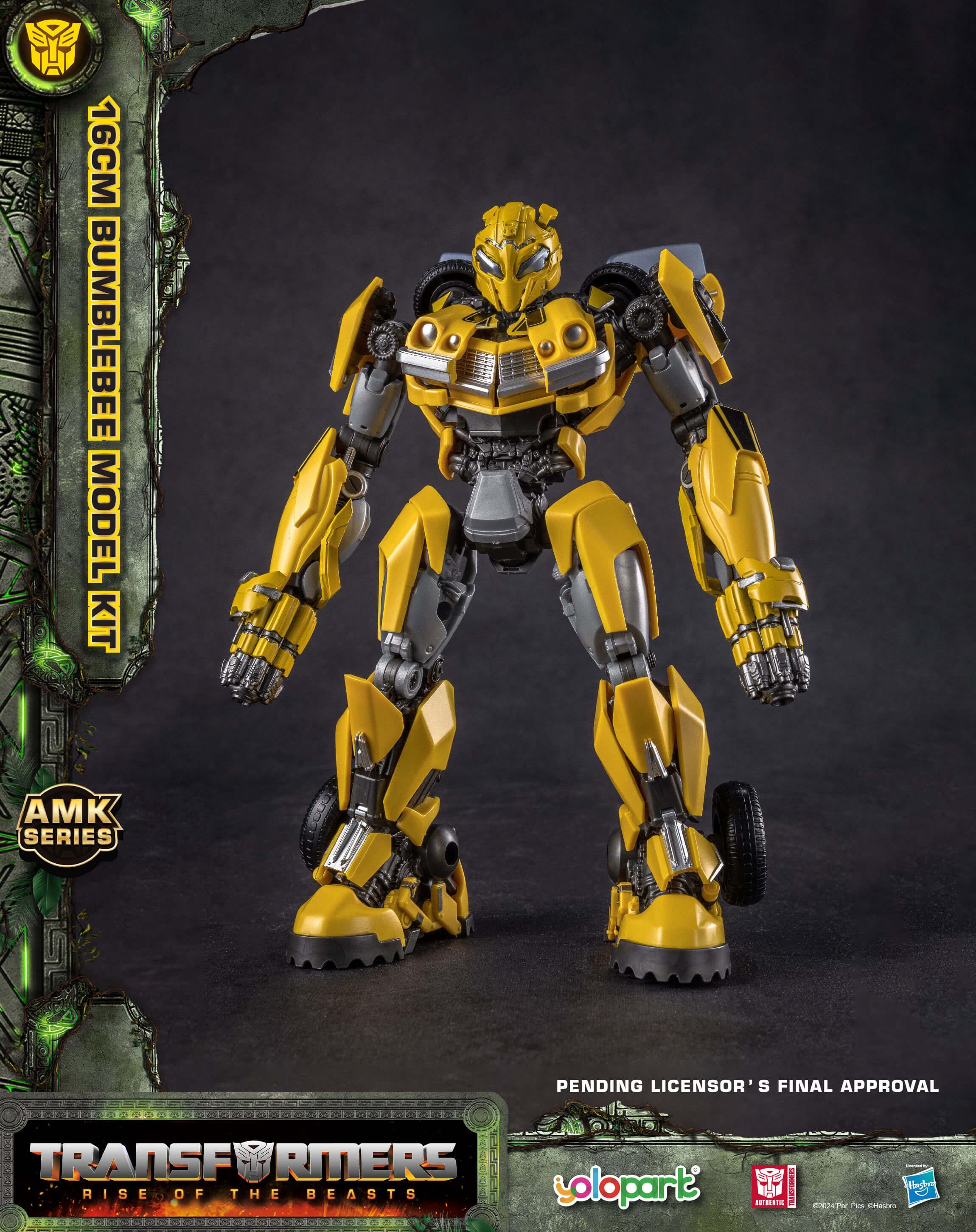 Transformers: Rise of the Beasts - 16cm Bumblebee Model Kit - AMK Series - Image 15