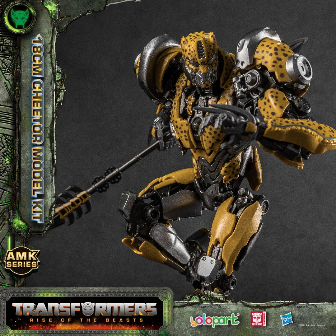 Transformers: Rise of the Beasts - 18cm Cheetor Model Kit - AMK Series - Image 12