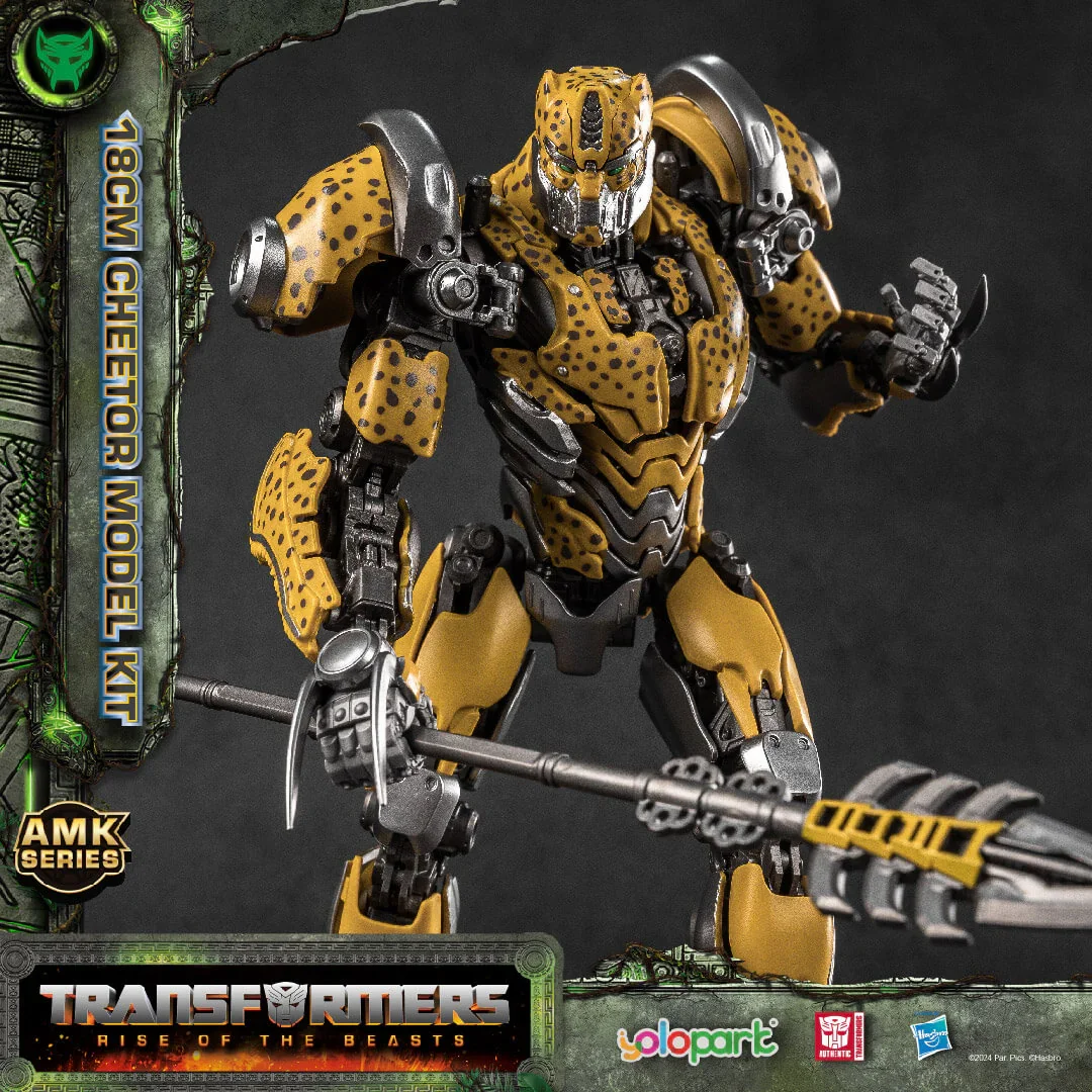 Transformers: Rise of the Beasts - 18cm Cheetor Model Kit - AMK Series - Image 13