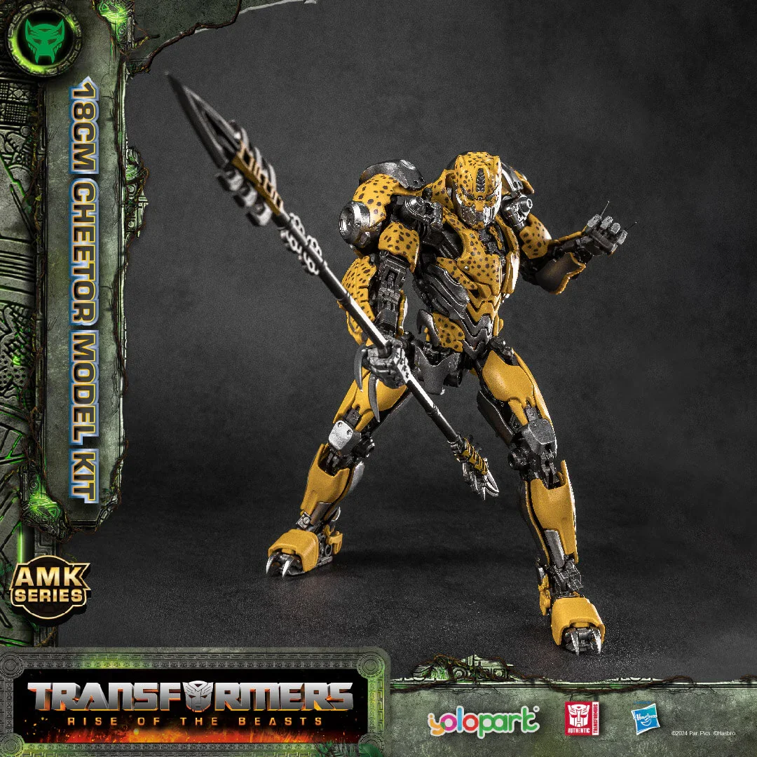 Transformers: Rise of the Beasts - 18cm Cheetor Model Kit - AMK Series - Image 7