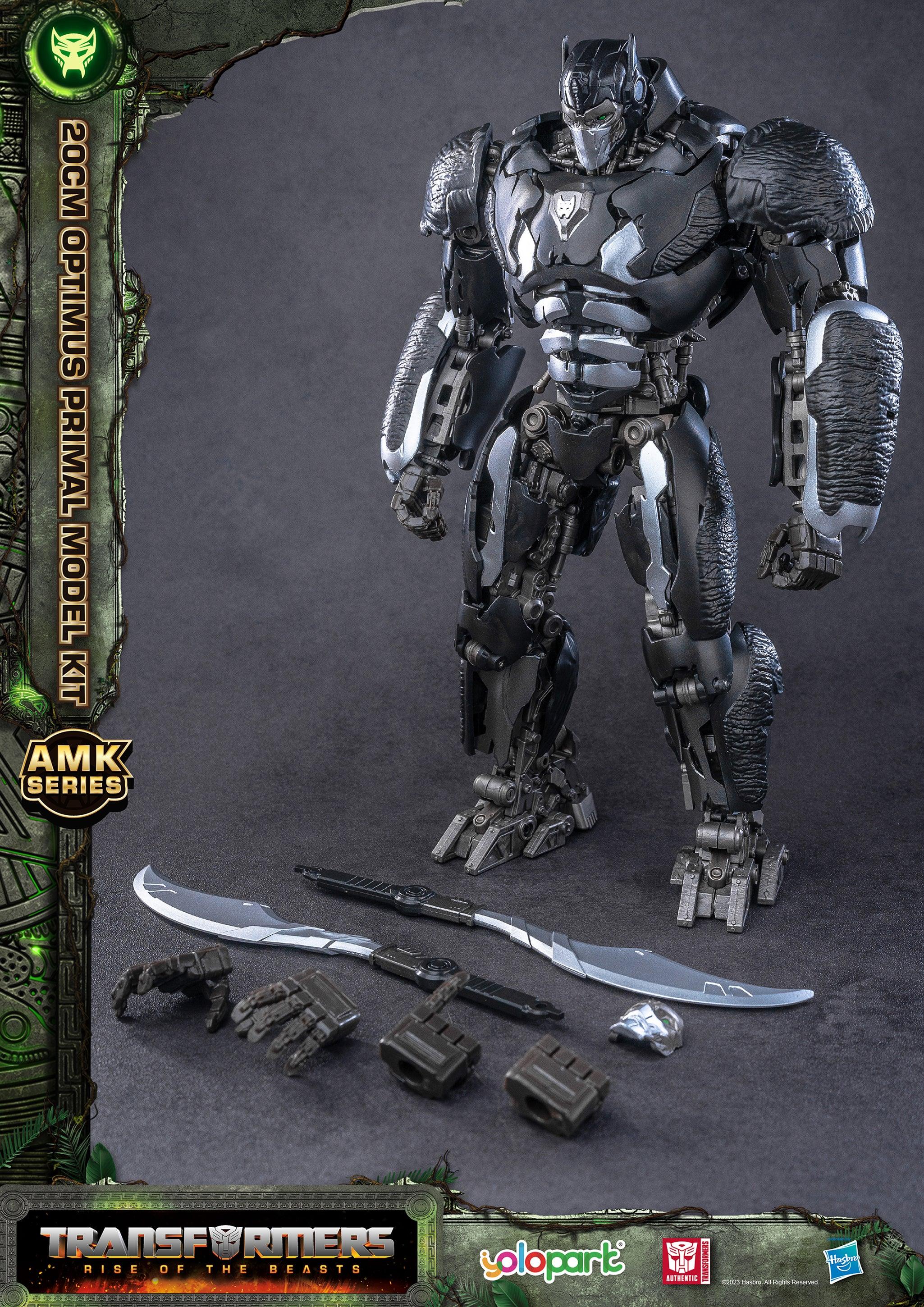 Transformers: Rise of the Beasts - 20cm Optimus Primal Model Kit - AMK Series - Image 10