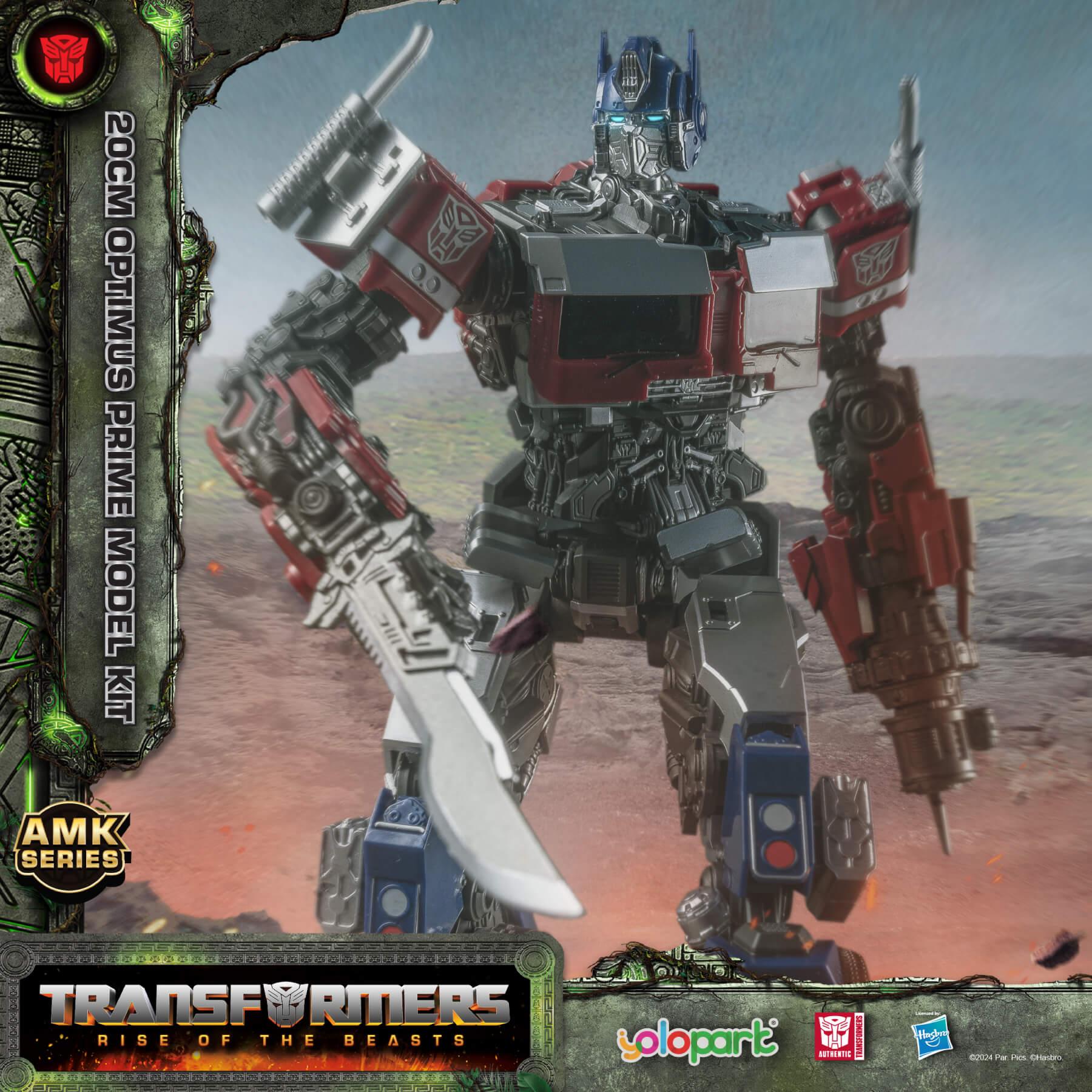 Transformers: Rise of the Beasts - 20cm Optimus Prime Model Kit - AMK Series - Image 14