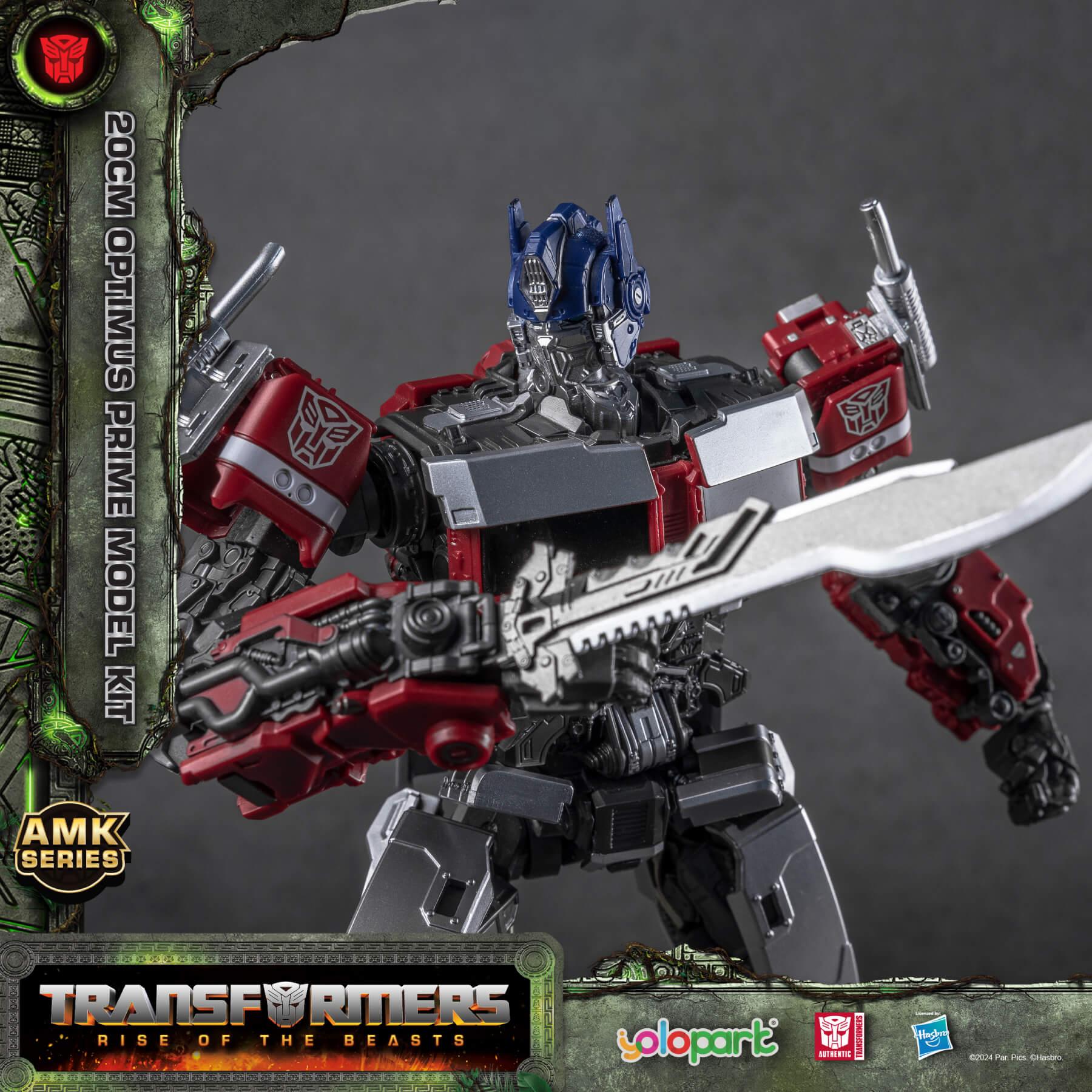 Transformers: Rise of the Beasts - 20cm Optimus Prime Model Kit - AMK Series - Image 2