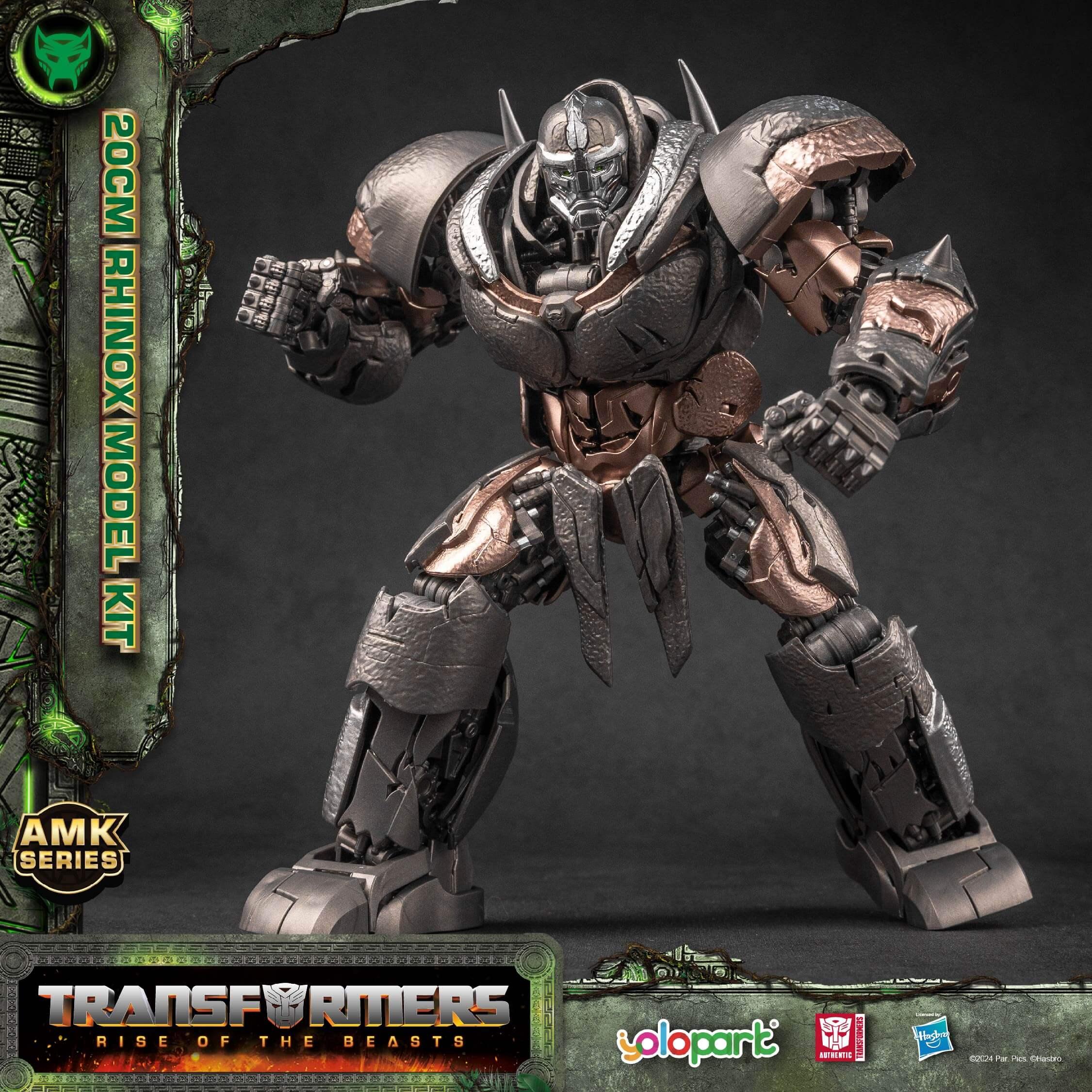 Transformers: Rise of the Beasts - 20cm Rhinox Model Kit - AMK Series - Image 10