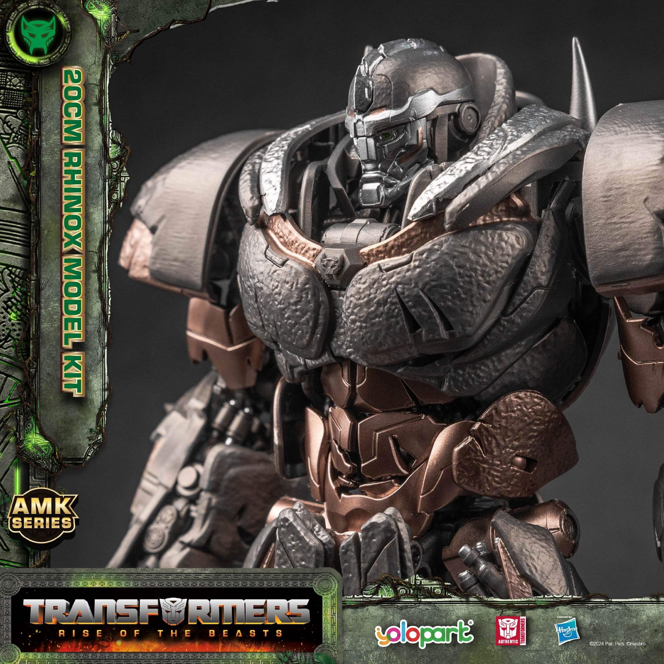 Transformers: Rise of the Beasts - 20cm Rhinox Model Kit - AMK Series - Image 12