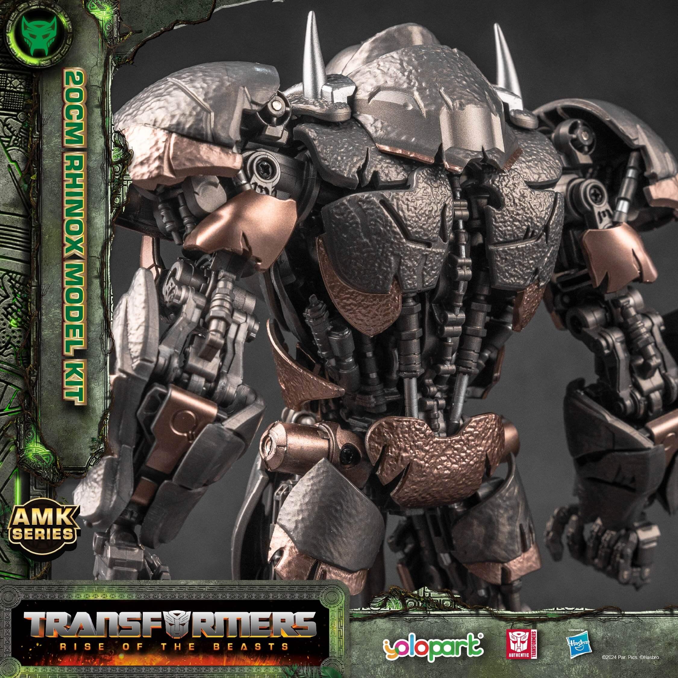 Transformers: Rise of the Beasts - 20cm Rhinox Model Kit - AMK Series - Image 13
