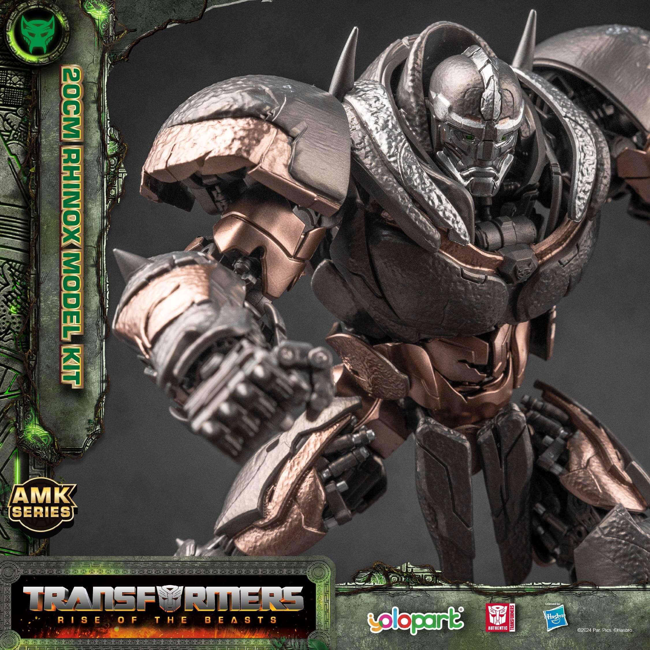 Transformers: Rise of the Beasts - 20cm Rhinox Model Kit - AMK Series - Image 14
