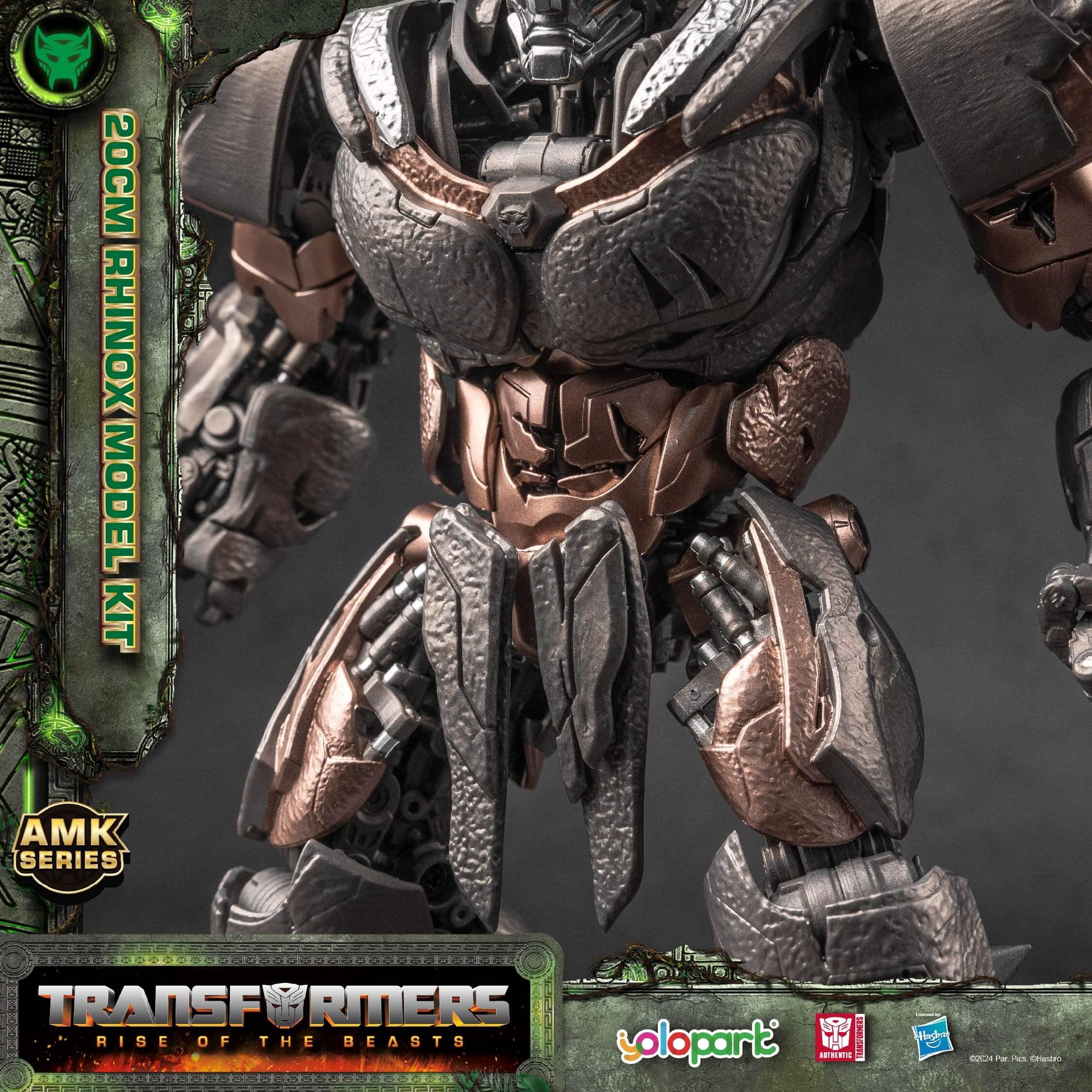 Transformers: Rise of the Beasts - 20cm Rhinox Model Kit - AMK Series - Image 15