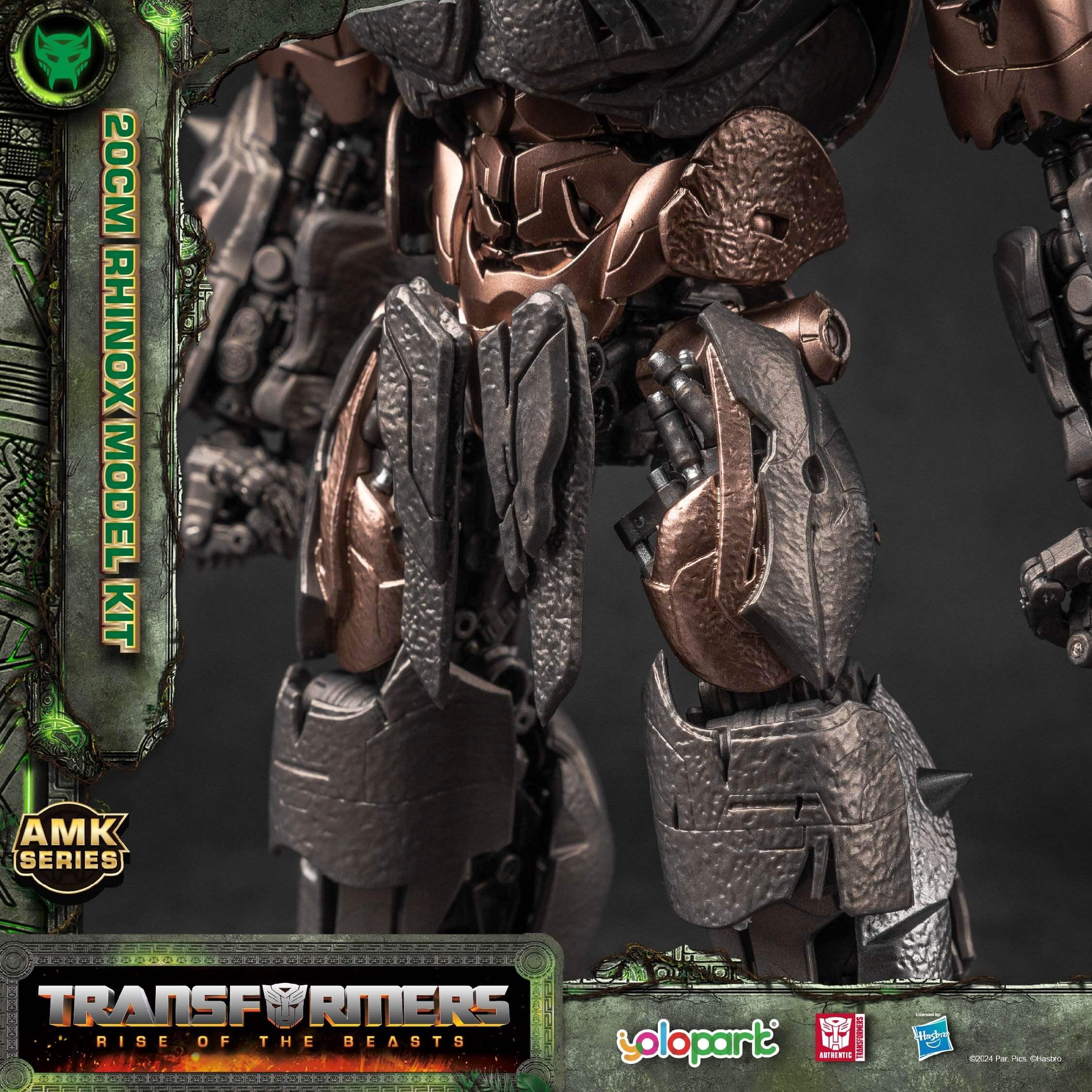 Transformers: Rise of the Beasts - 20cm Rhinox Model Kit - AMK Series - Image 16
