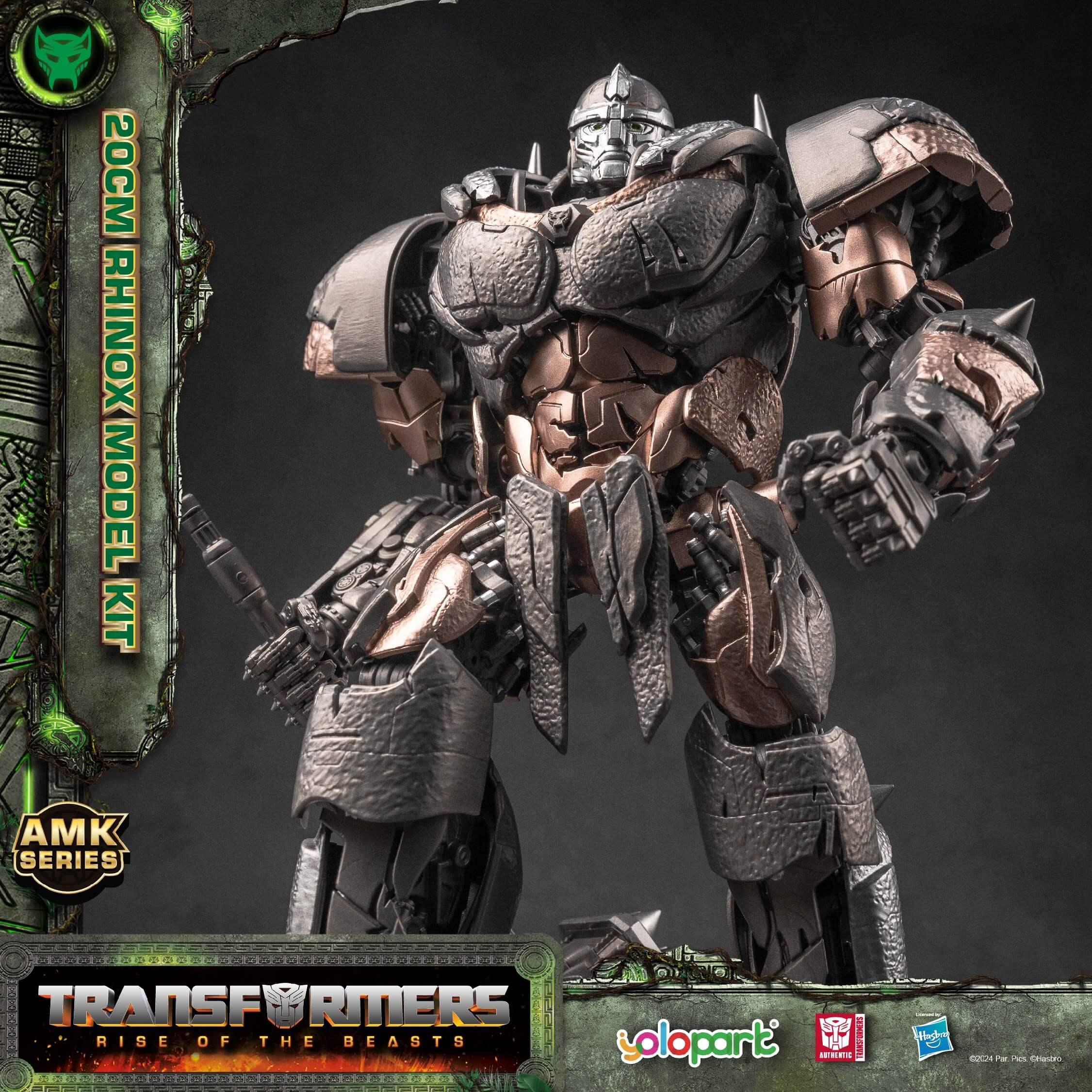 Transformers: Rise of the Beasts - 20cm Rhinox Model Kit - AMK Series - Image 17